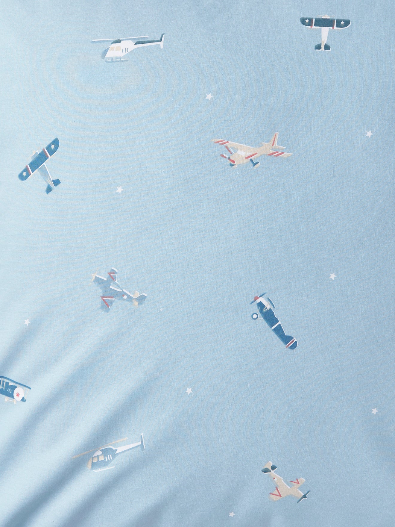 Housse de couette coton "Aviateur"