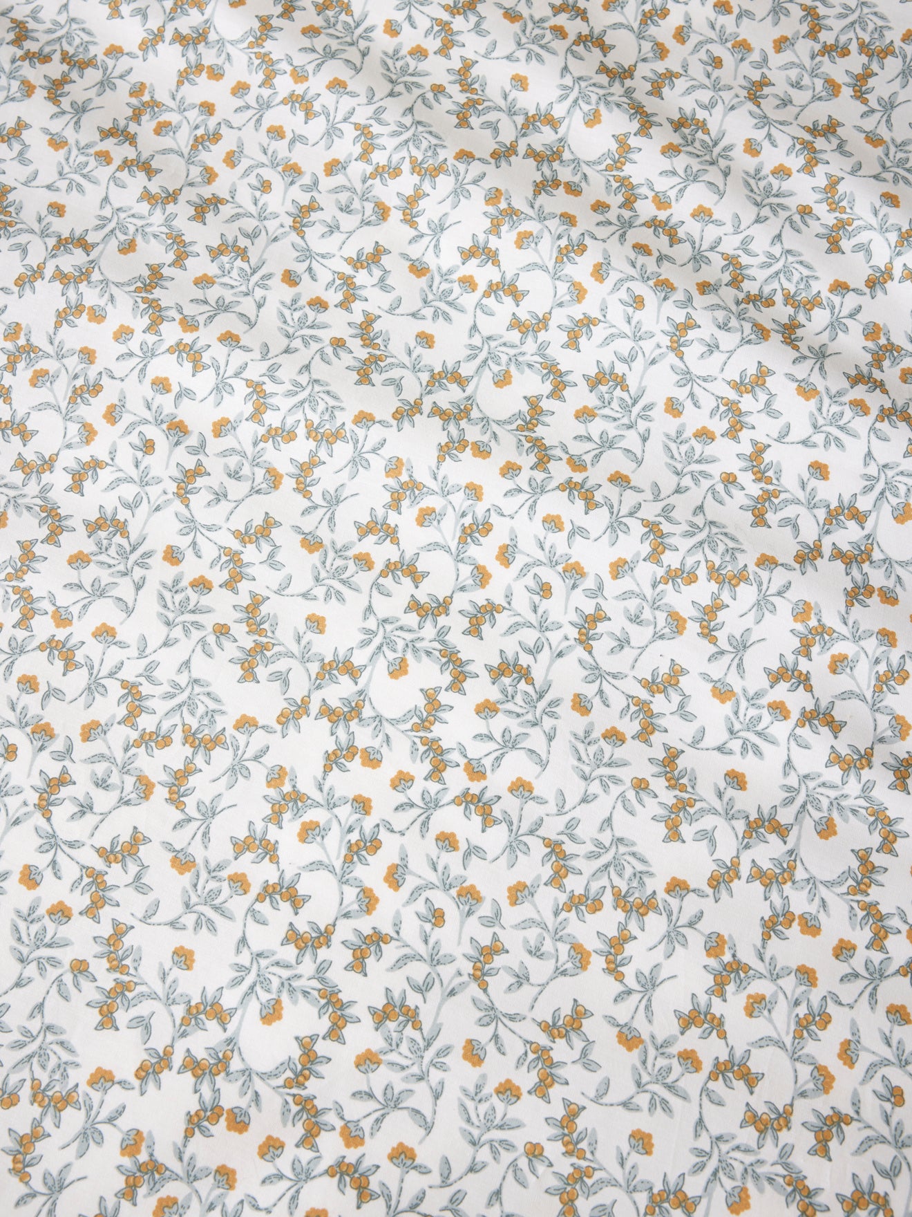 Housse de couette percale de coton "Baies sauvages"
