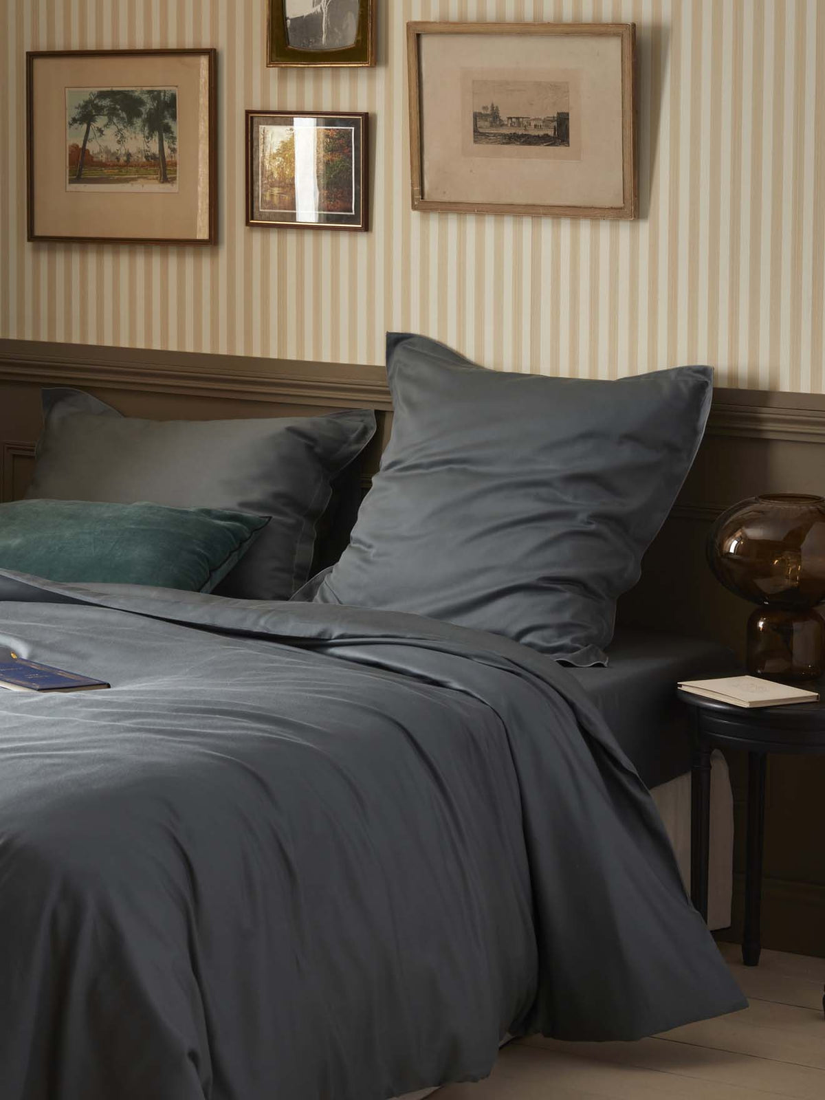 Bettbezug aus Satin-Baumwolle « Satine »