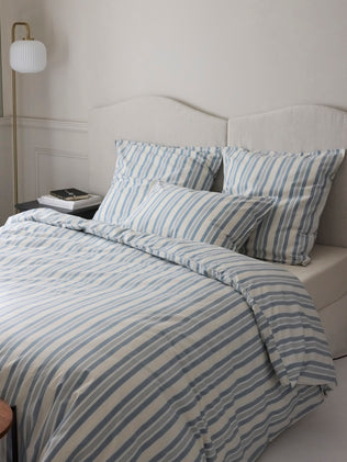 Housse de couette coton lavé "Idylle"
