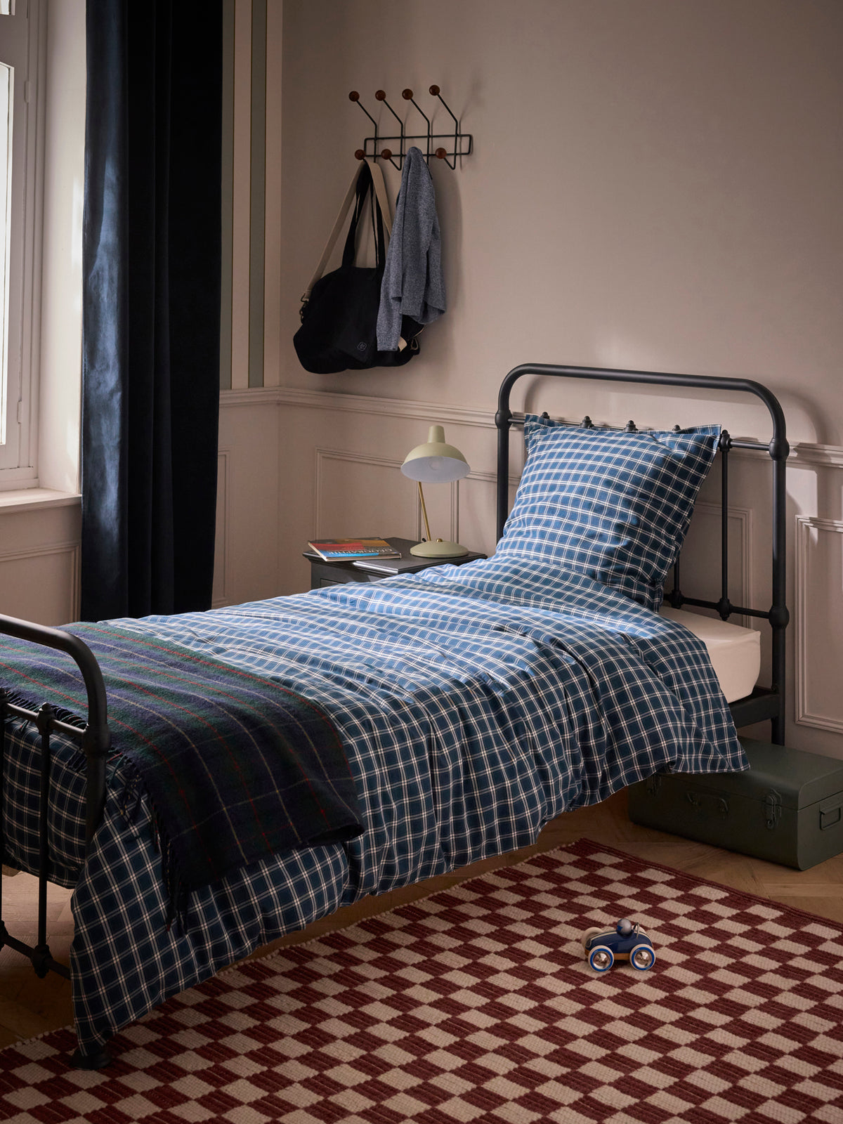 Bettbezug aus Baumwoll-Twill « Scott »