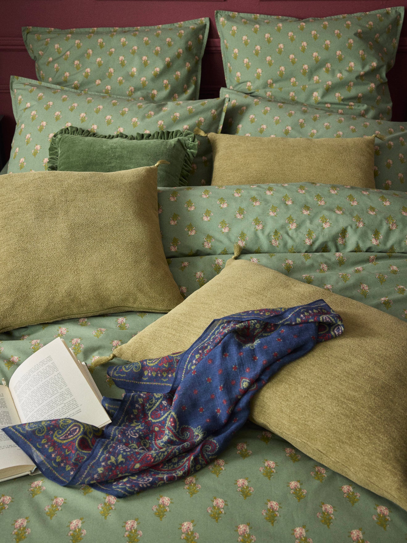 Bettwäsche aus Baumwollperkal "Antoinette"