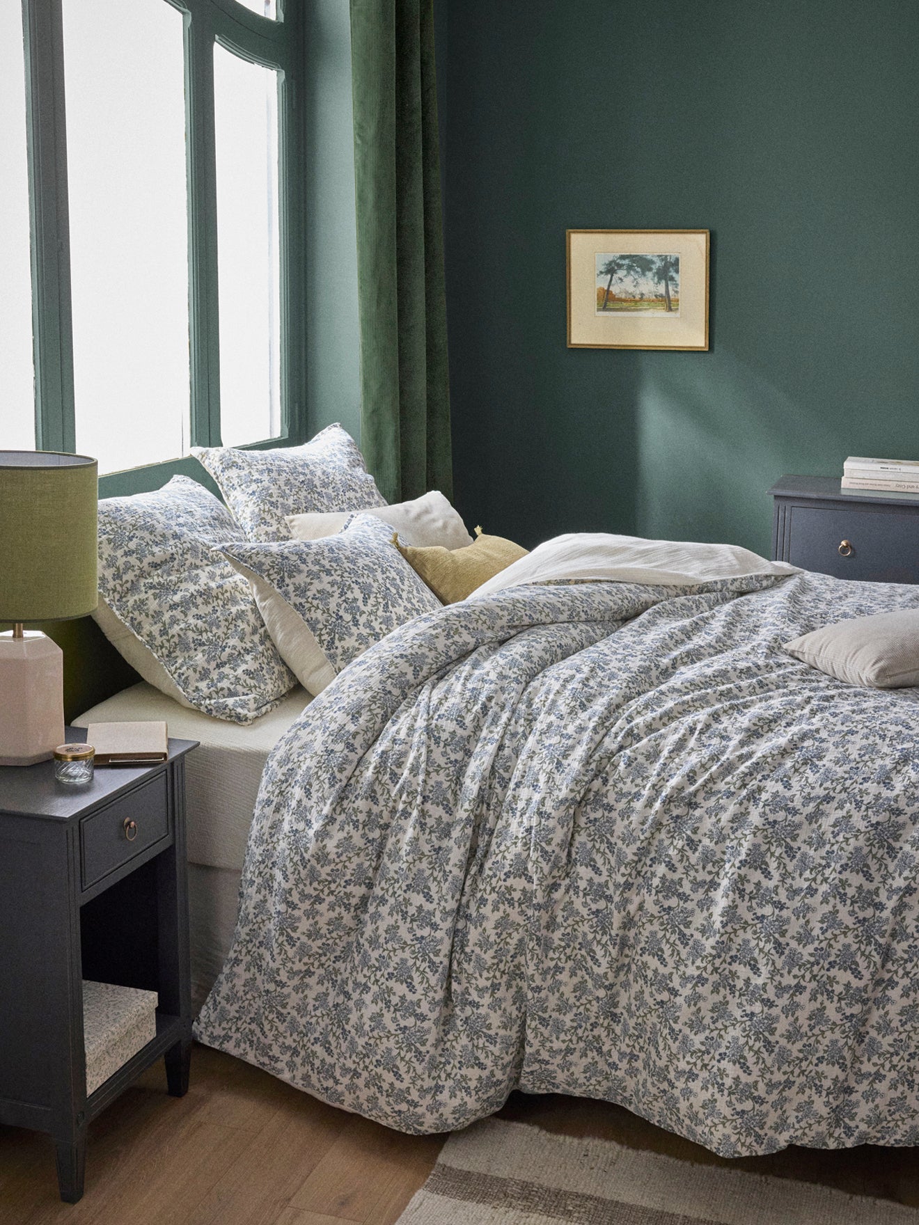 Daunendecke aus Gaze-Baumwolle "Armande"