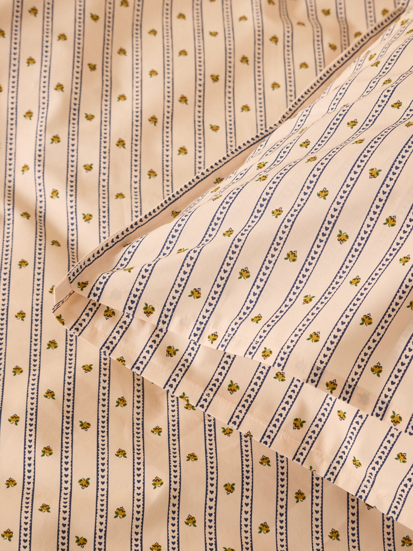 Steppdecke aus Baumwollperkal "Avril"