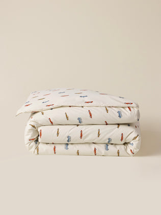 Housse de couette percale de coton "Anatole"