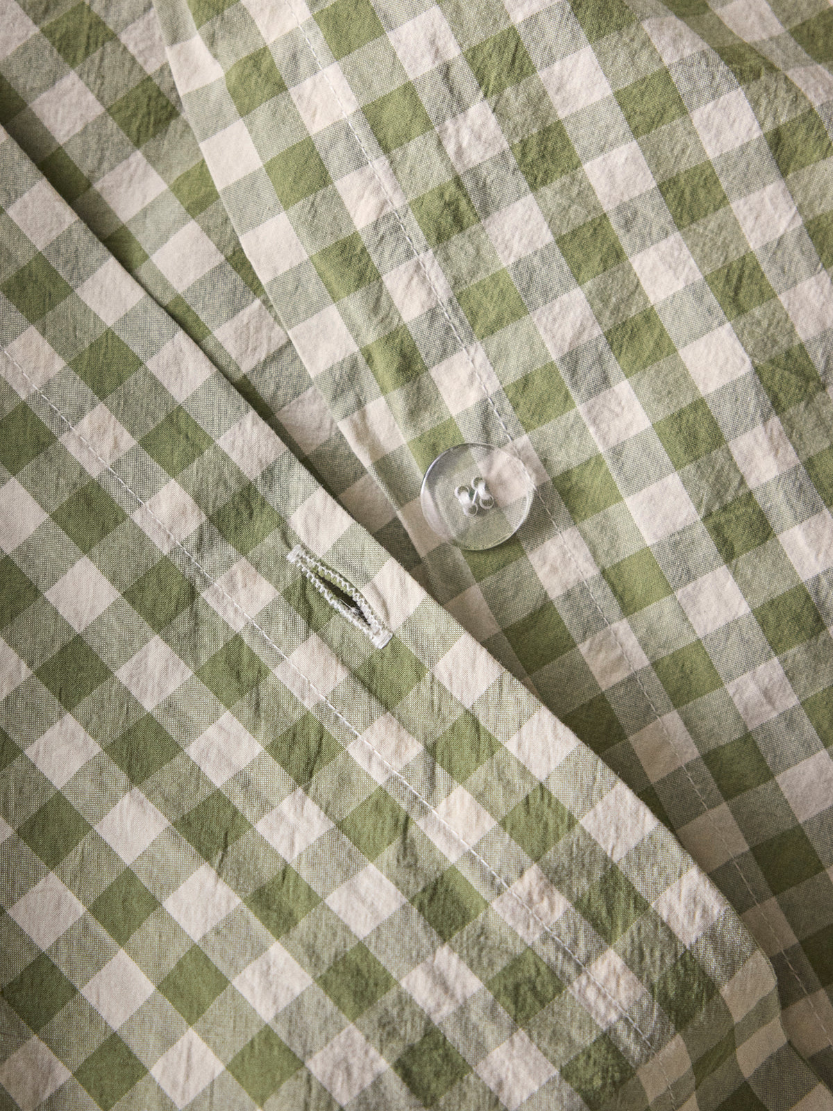 Bettwäsche mit Vichy-Muster "Ambroise"