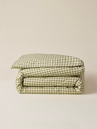 Bettwäsche mit Vichy-Muster "Ambroise"
