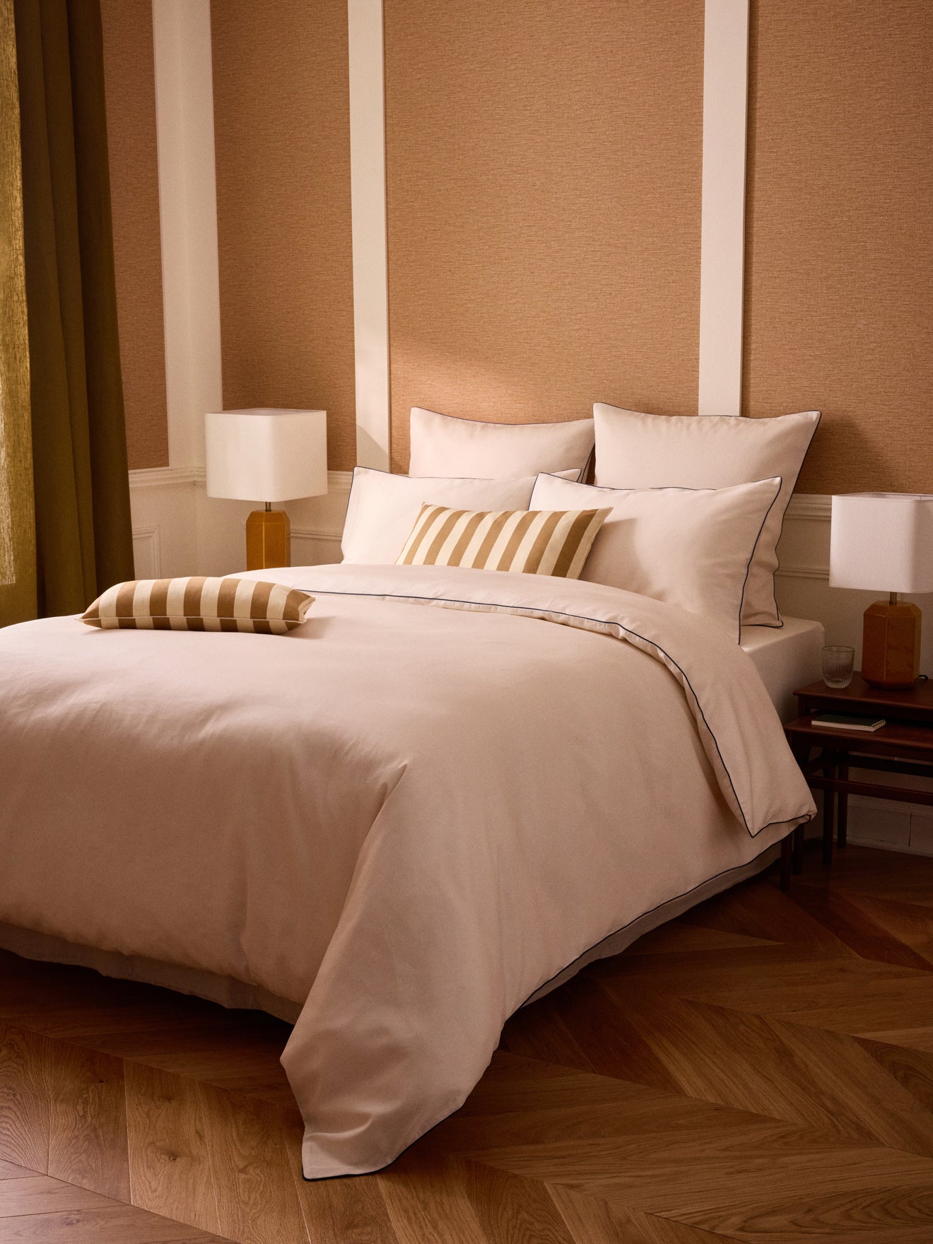 Bettbezug aus Baumwoll-Satin « Madeleine »