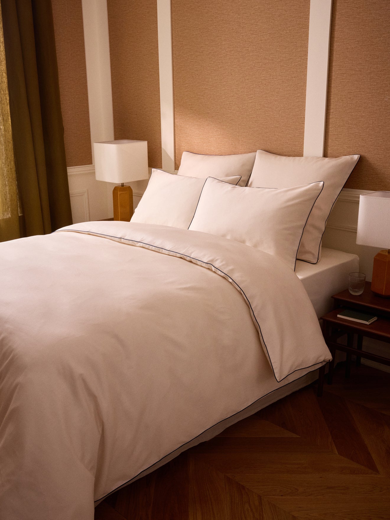 Bettbezug aus Baumwoll-Satin « Madeleine »