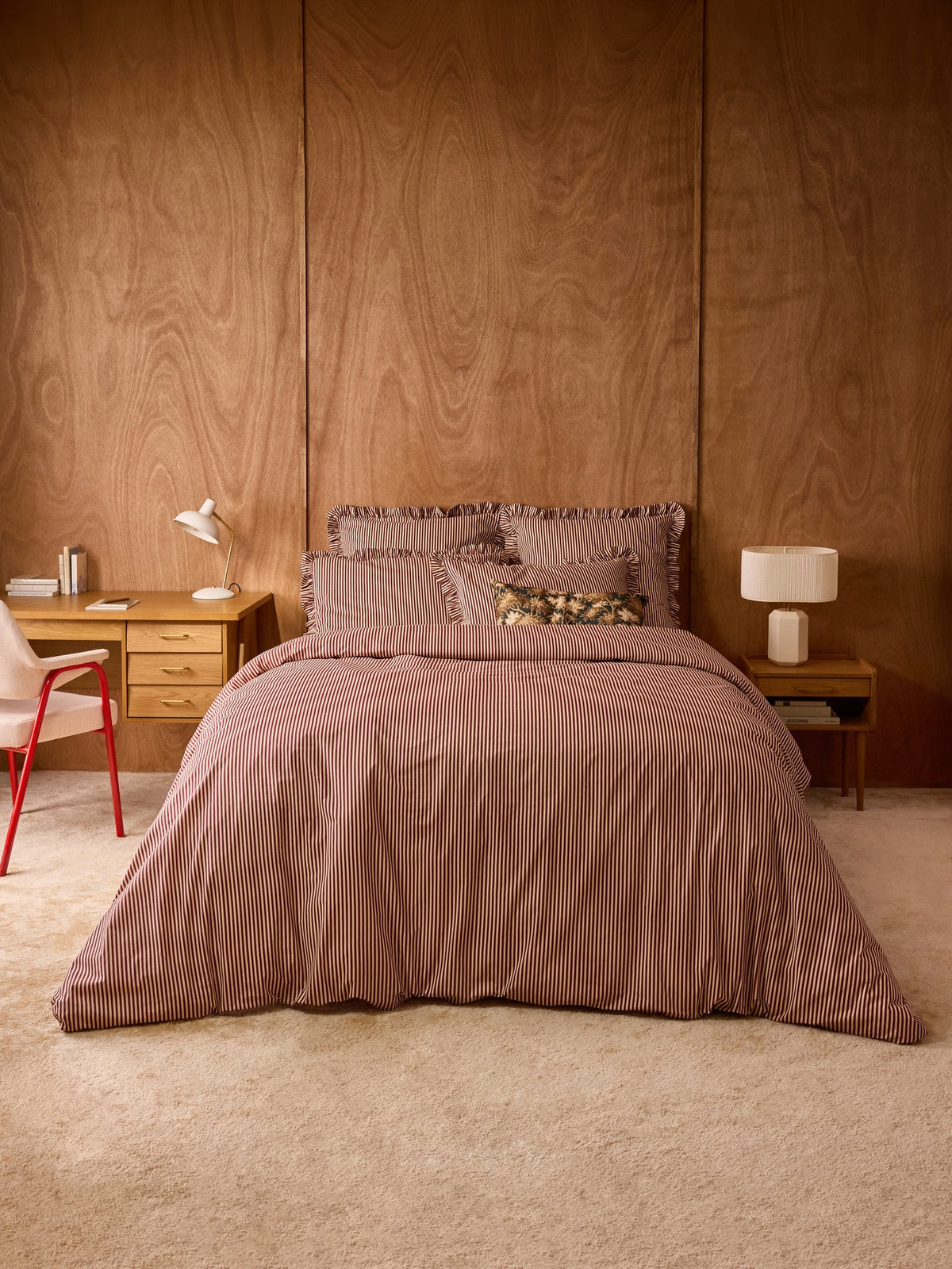 Housse de couette percale de coton "Lisette"