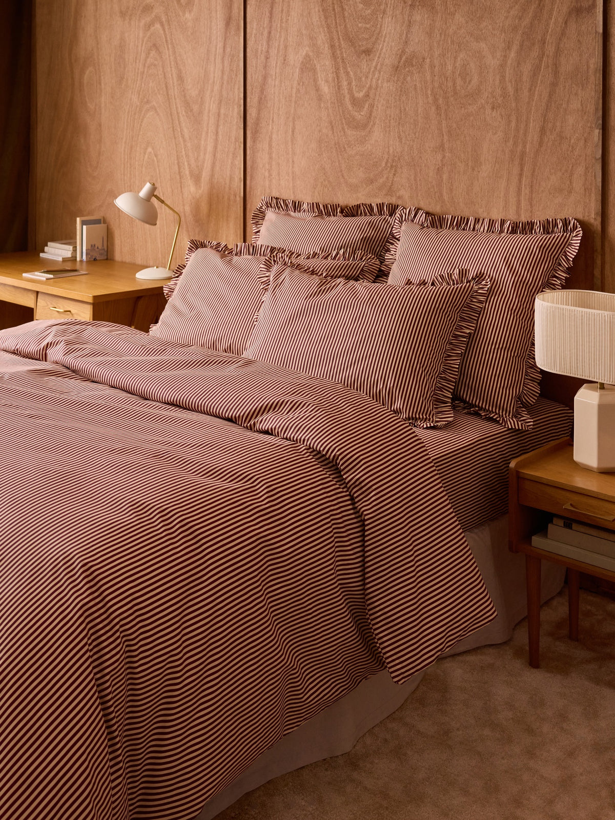 Housse de couette percale de coton "Lisette"