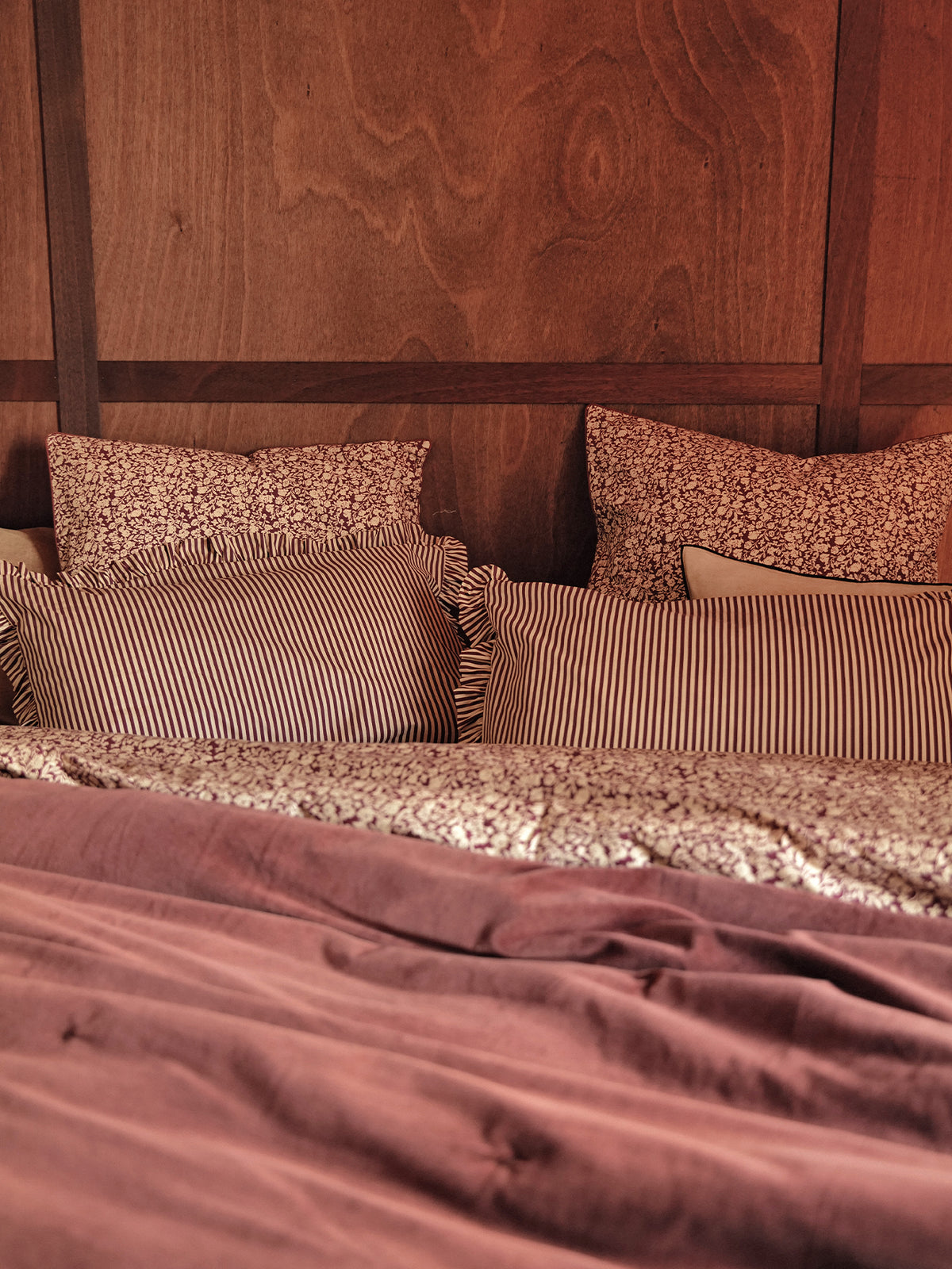 Housse de couette percale de coton "Léontine"