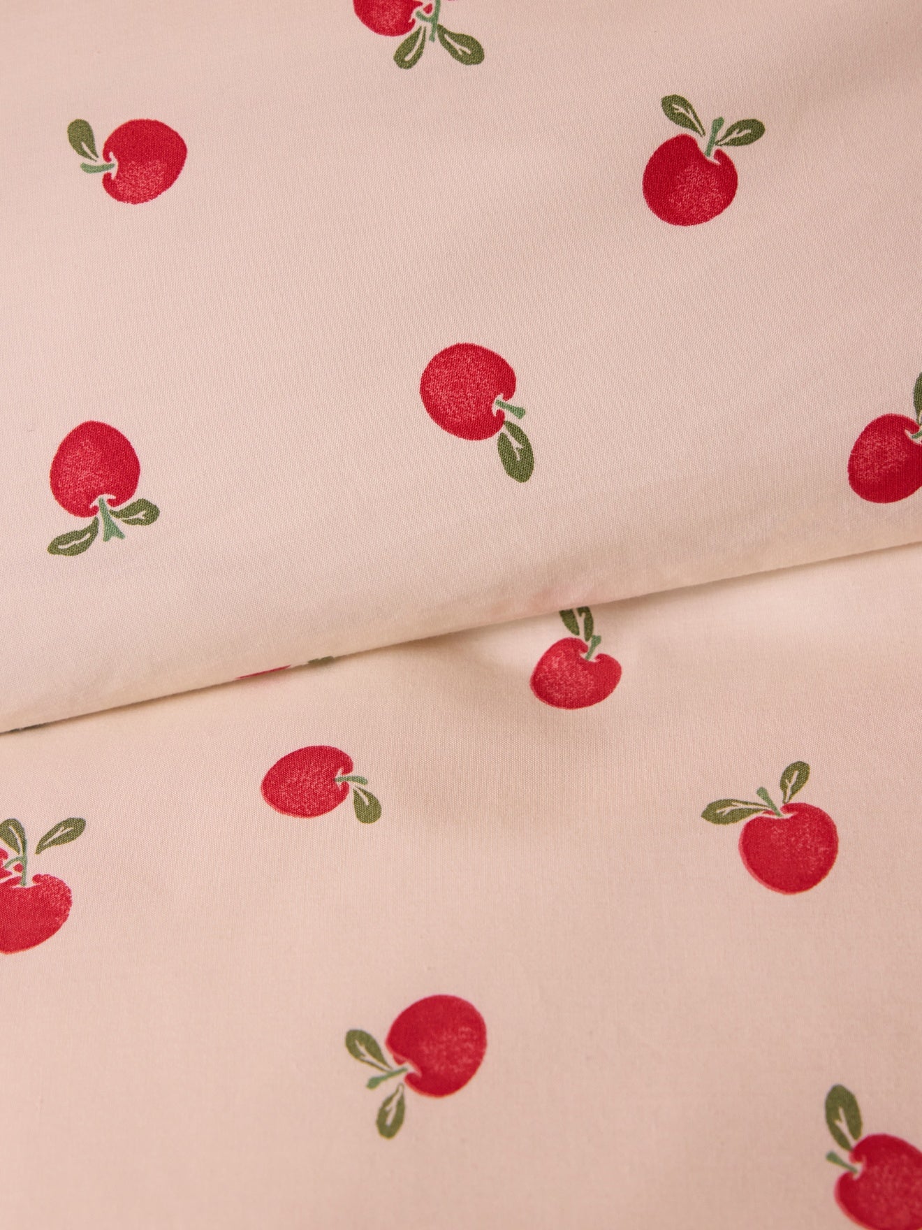 Housse de couette percale de coton "Lady Apple"