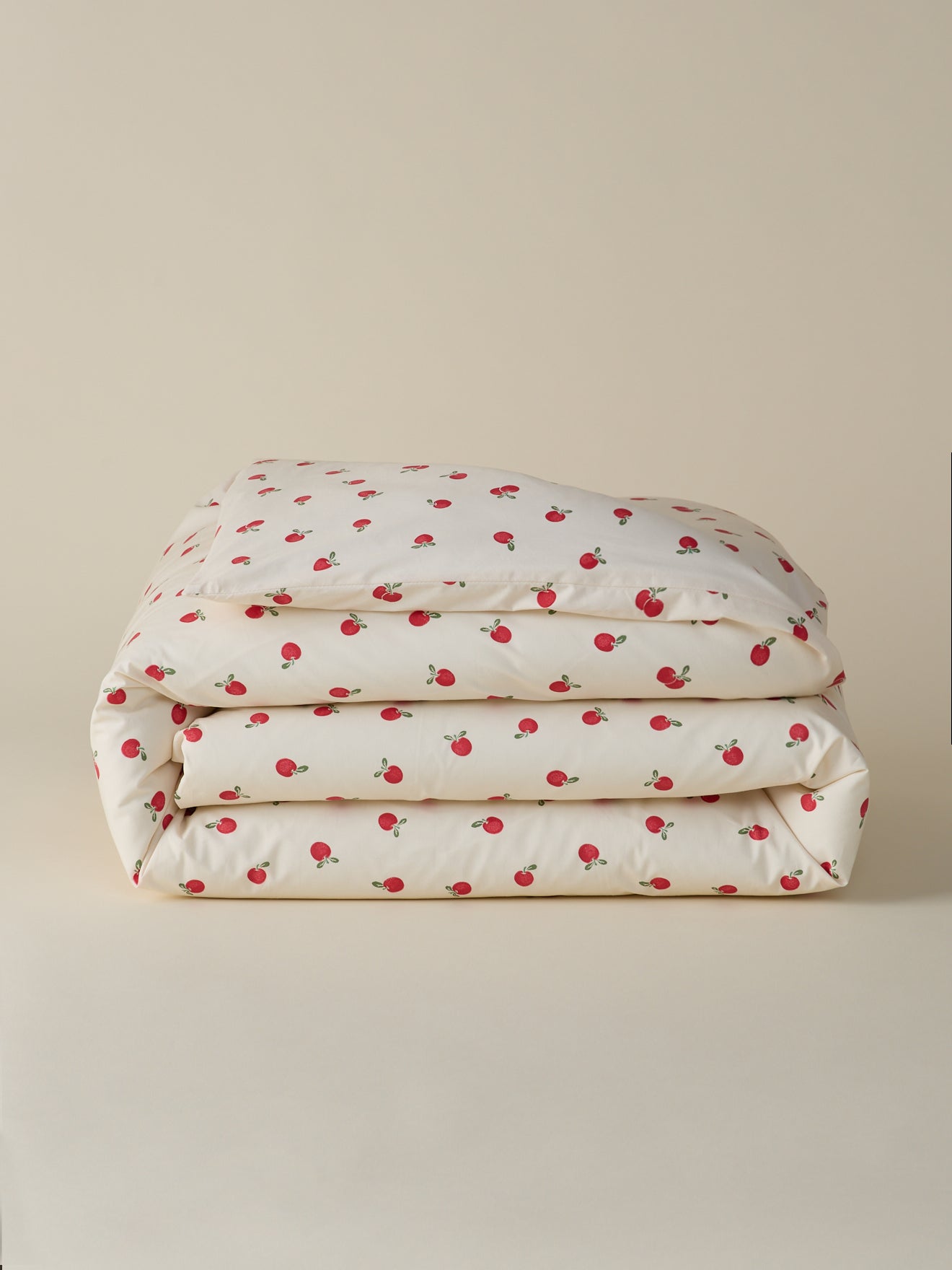Housse de couette percale de coton "Lady Apple"