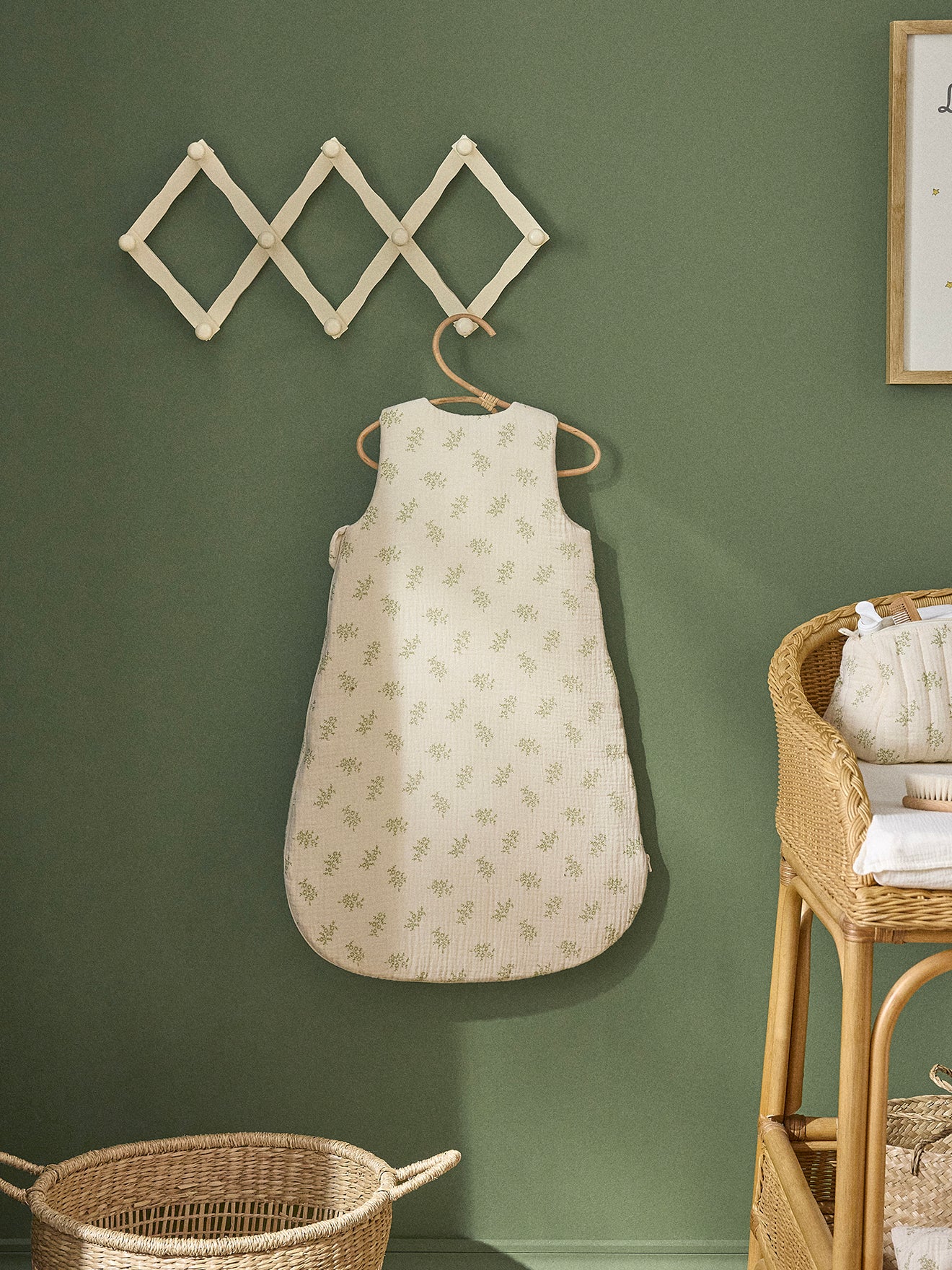 Strampelsack aus Bio-Baumwolle und Gaze