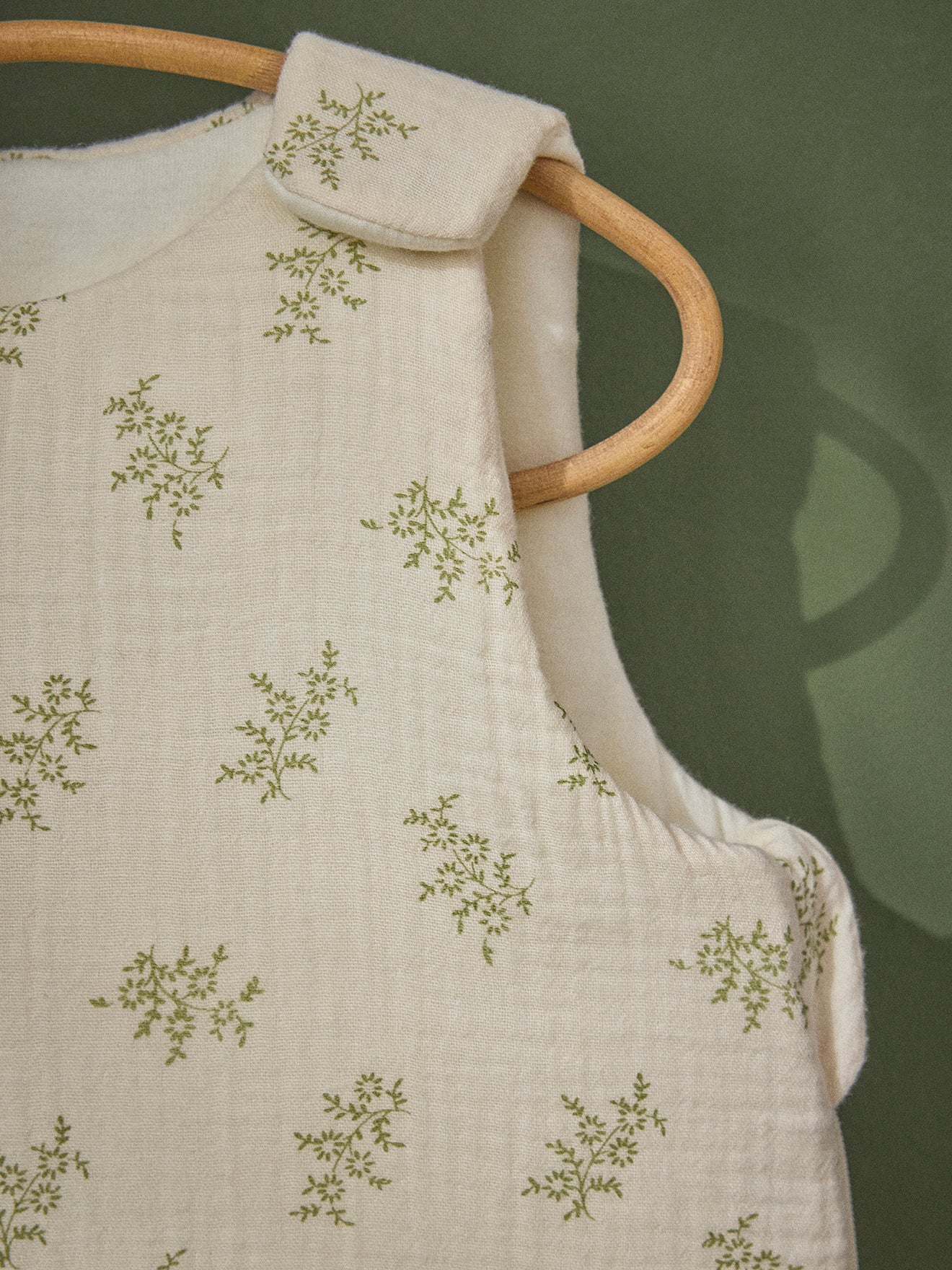 Strampelsack aus Bio-Baumwolle und Gaze