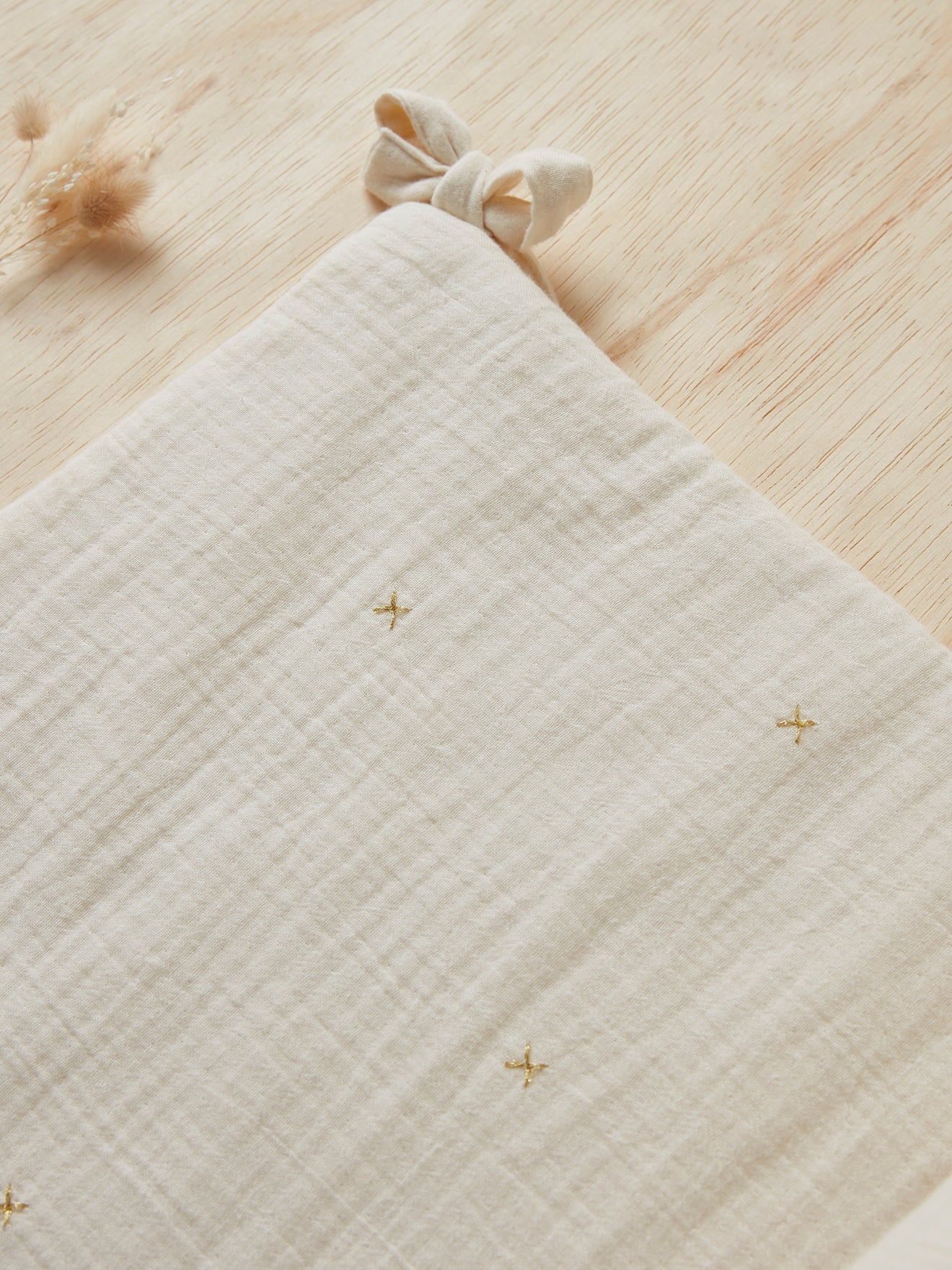 Tour de lit gaze de coton bio