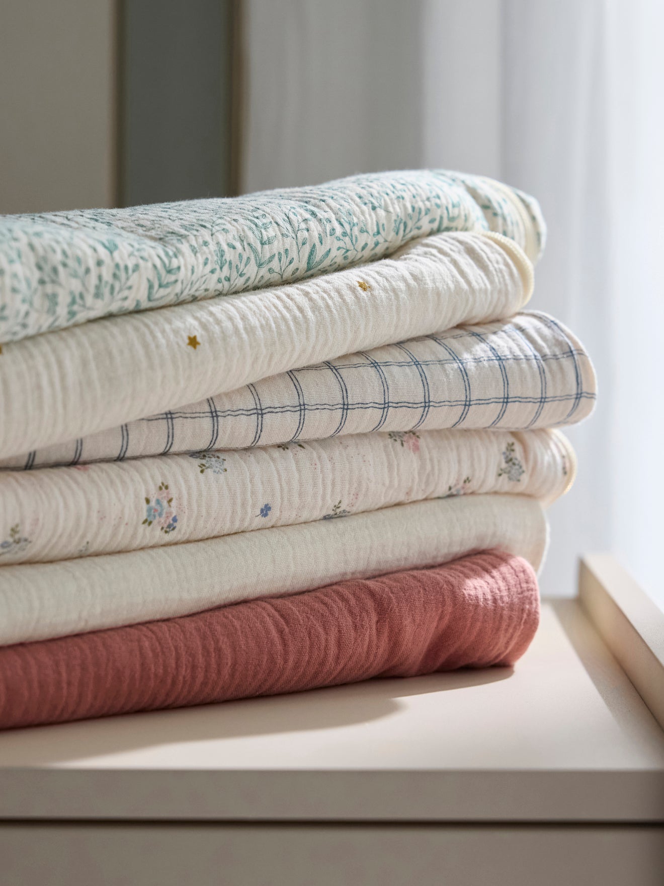 Gigoteuse col froufrou gaze de coton bio - TOG 2