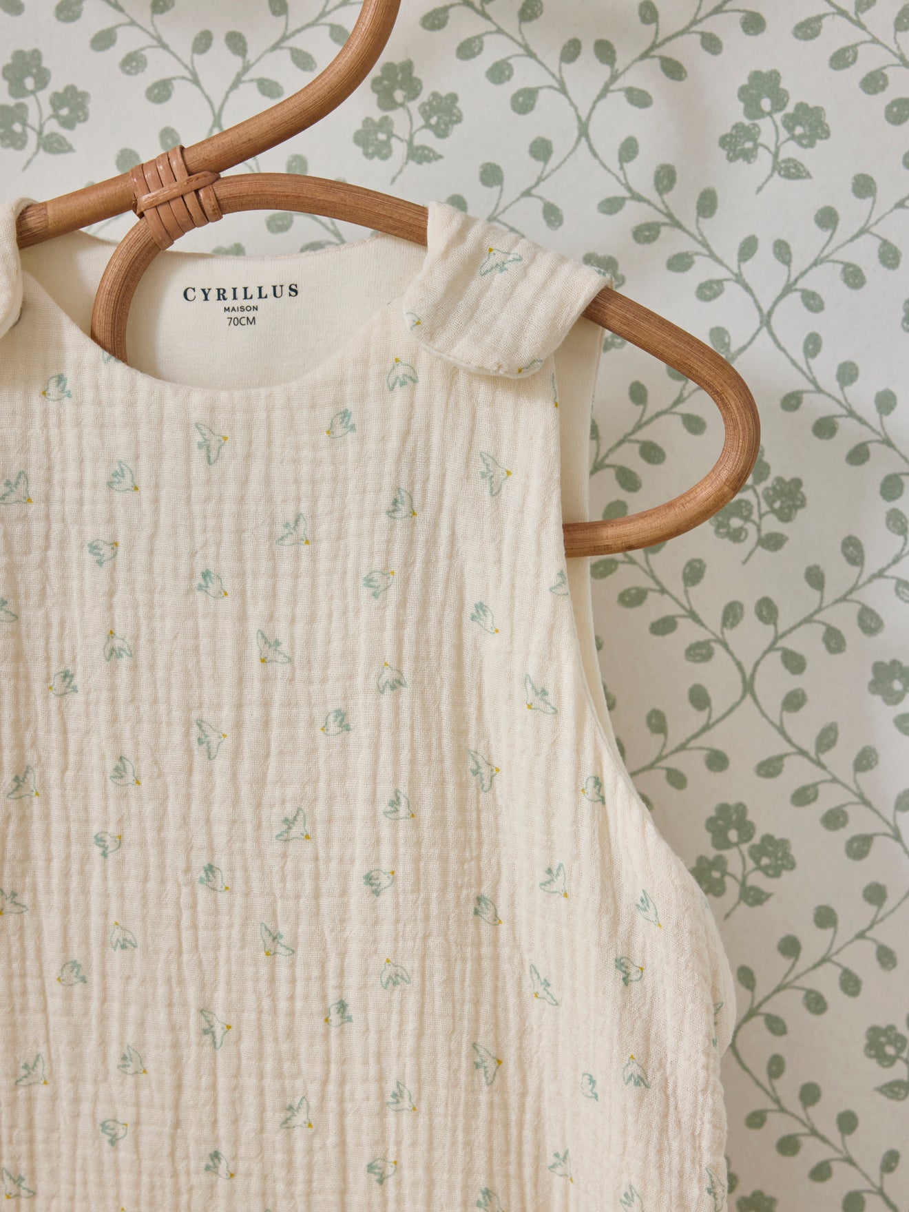 Strampelsack aus leichter Bio-Baumwoll-Gaze TOG 1