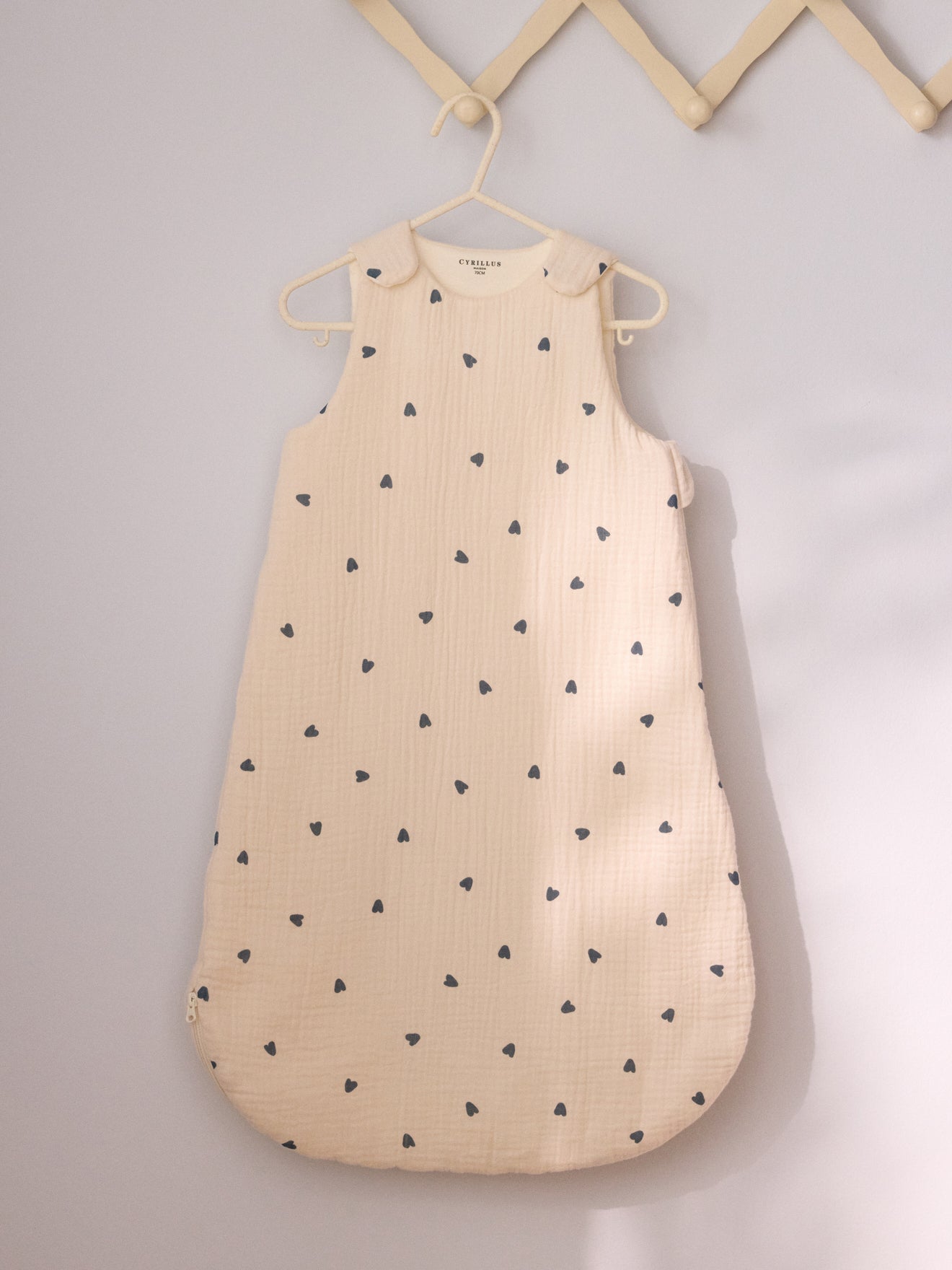 Strampelsack aus leichter Bio-Baumwoll-Gaze TOG 1