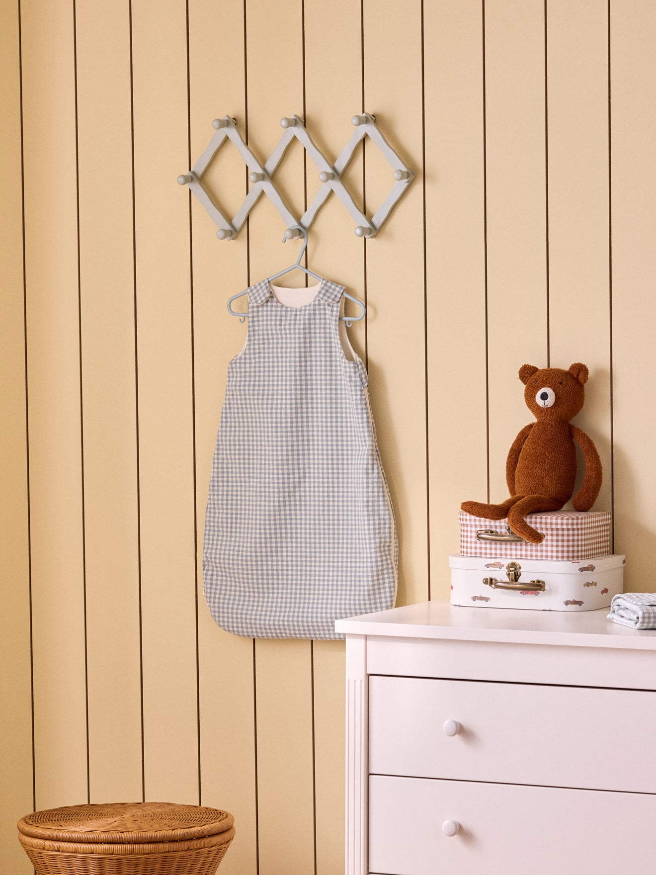 Leichter Strampelsack aus Bio-Baumwollgaze TOG 1