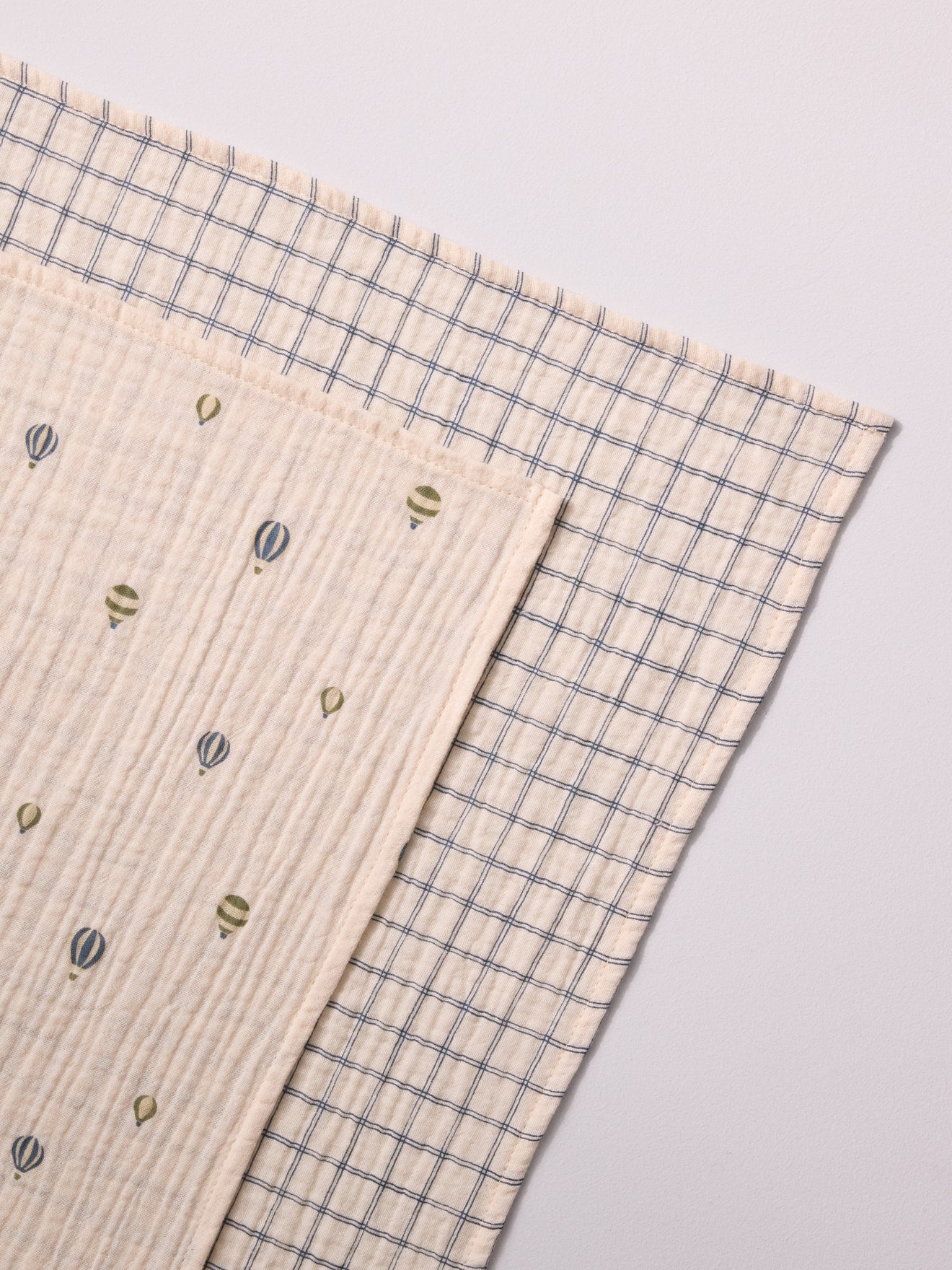 Lange gaze de coton biologique par lot de 2