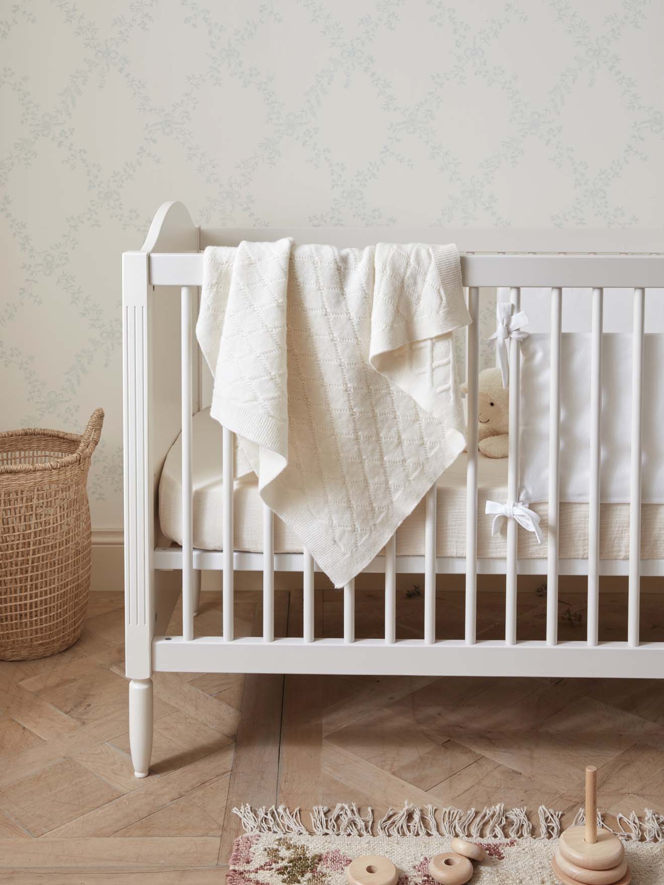 Extra weiche Baby-Decke aus Wolle