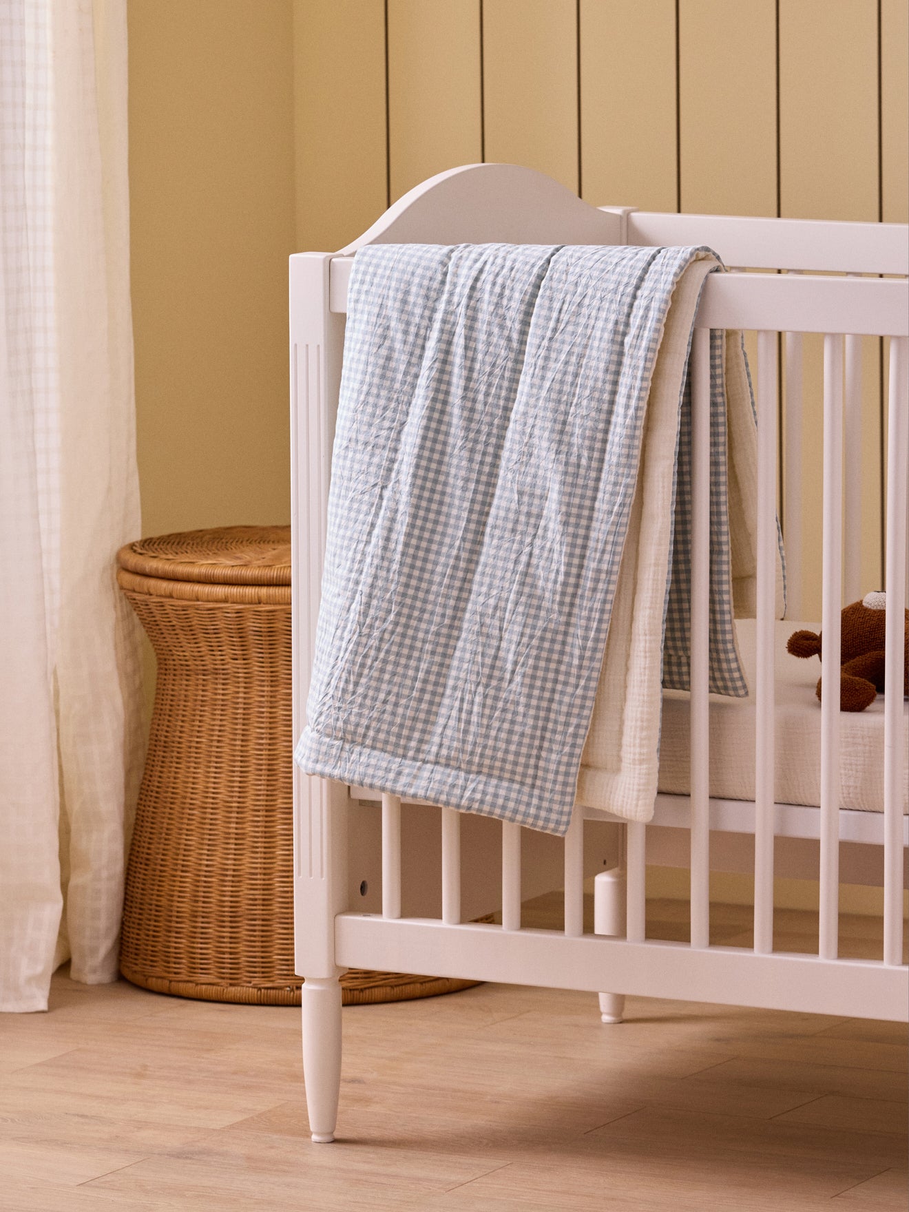 Petit boutis en gaze de coton