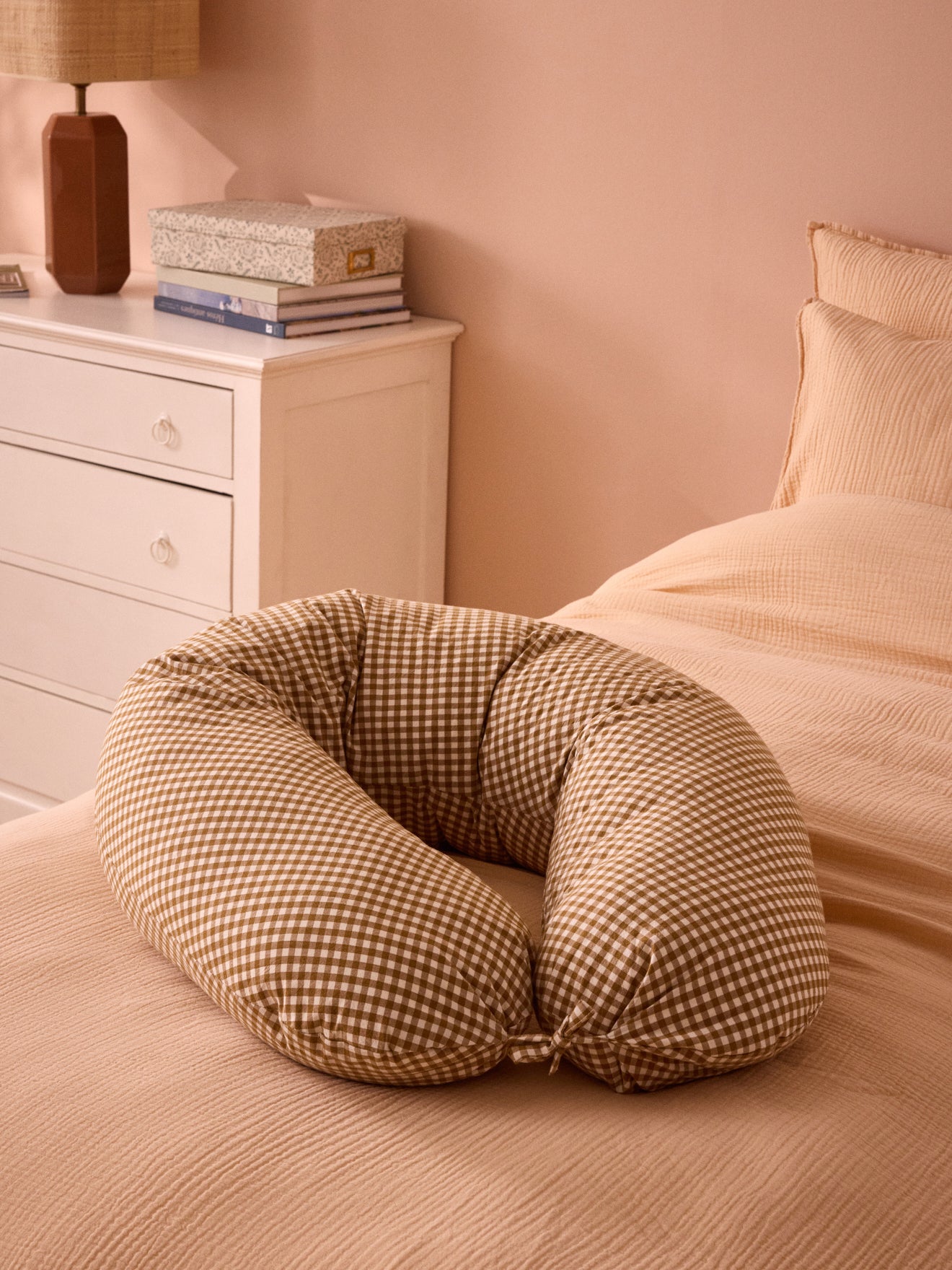 Stillkissen aus Baumwoll-Gaze