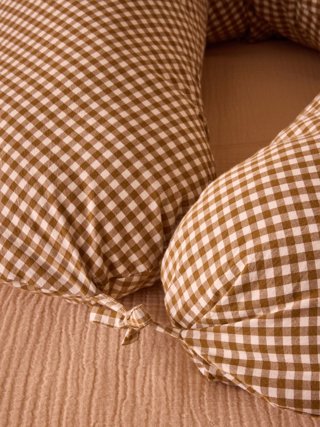 Stillkissen aus Baumwoll-Gaze