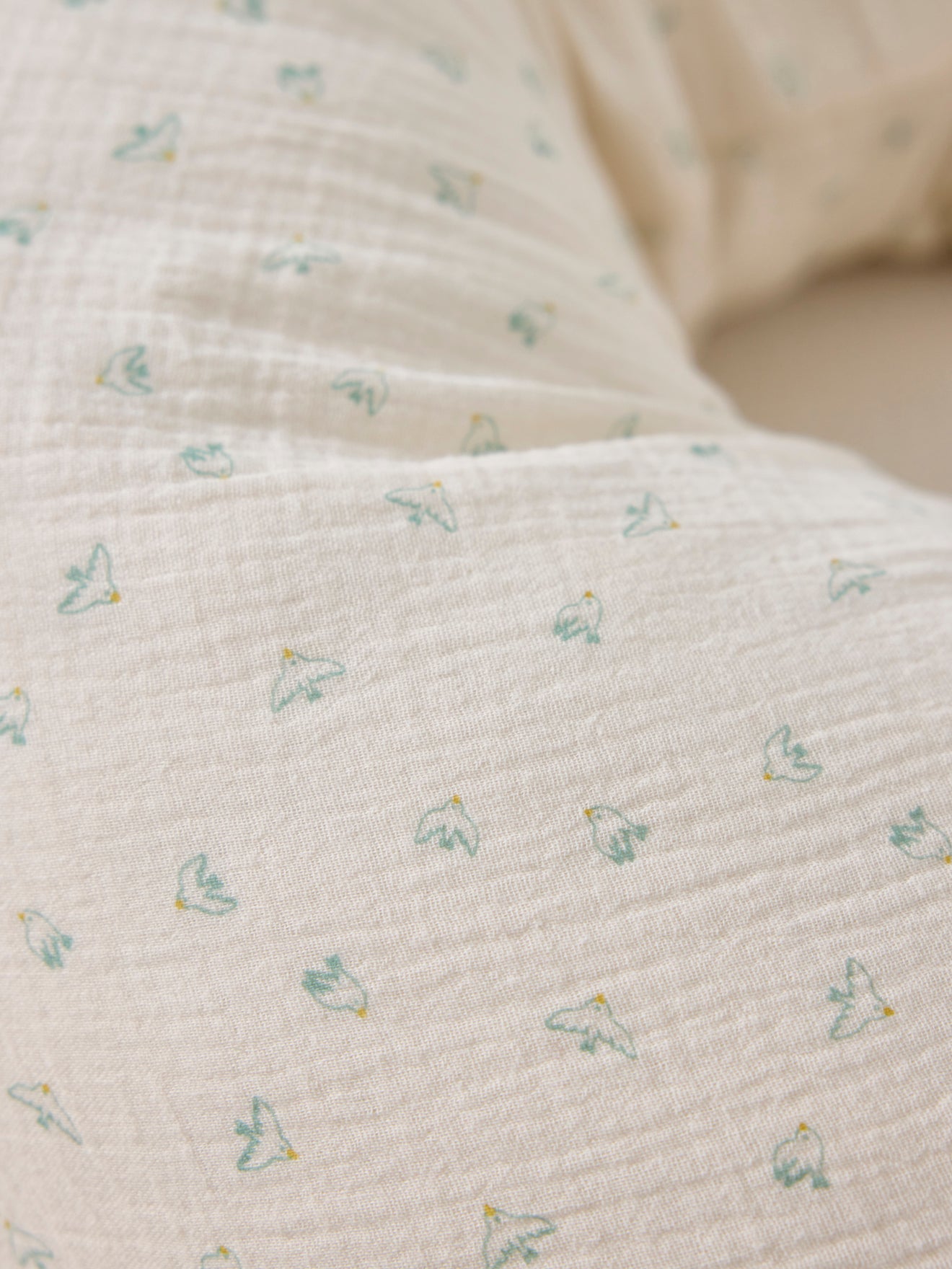 Stillkissen aus Baumwoll-Gaze