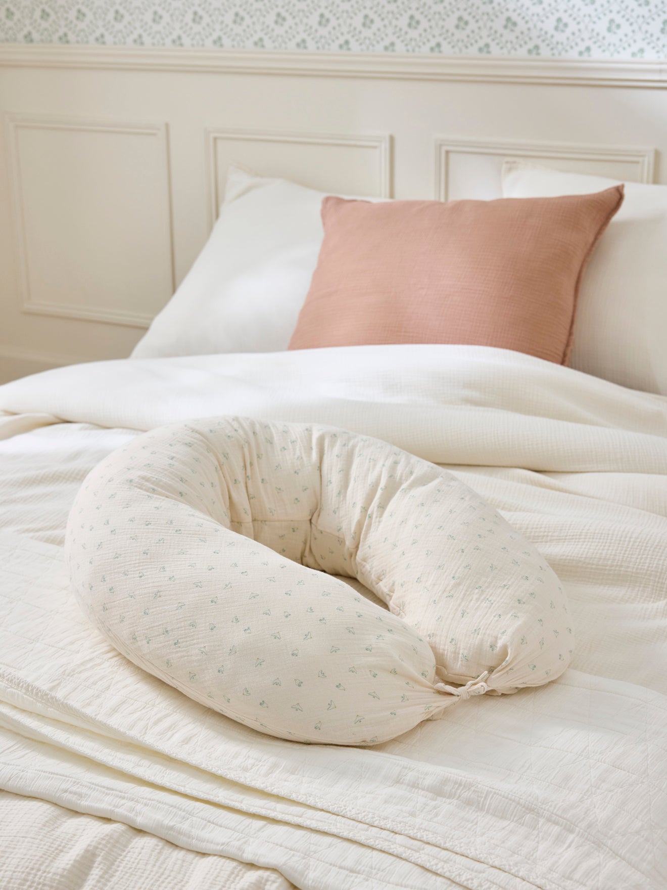 Stillkissen aus Baumwoll-Gaze