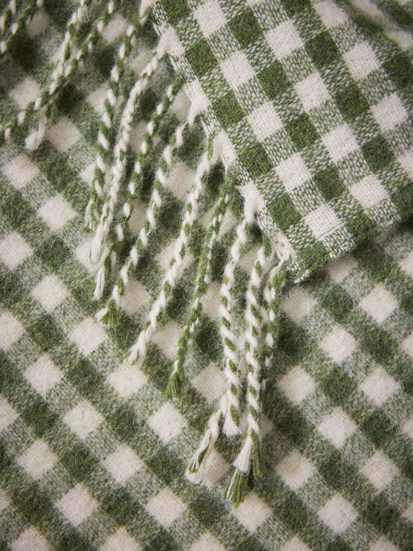 Vichy-Plaid - hauptsächlich aus Wolle