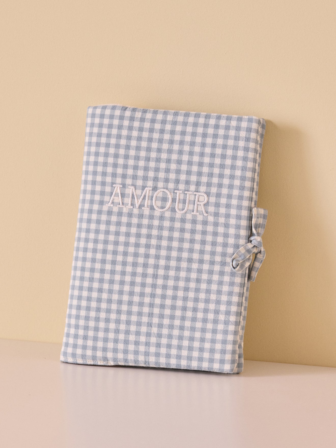 Hülle für das Gesundheitsheft aus Vichy-Baumwollgaze