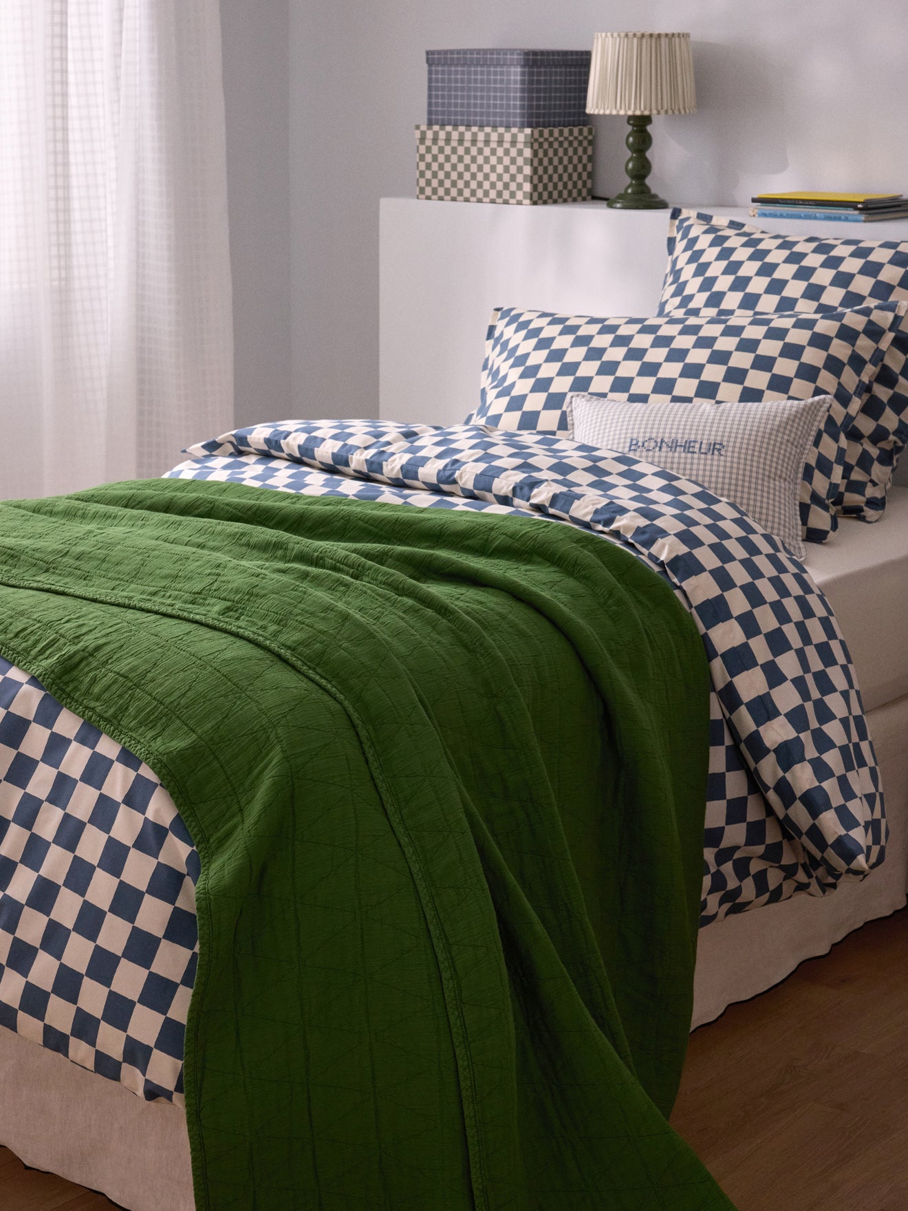 Tagesdecke aus Baumwoll-Pikee