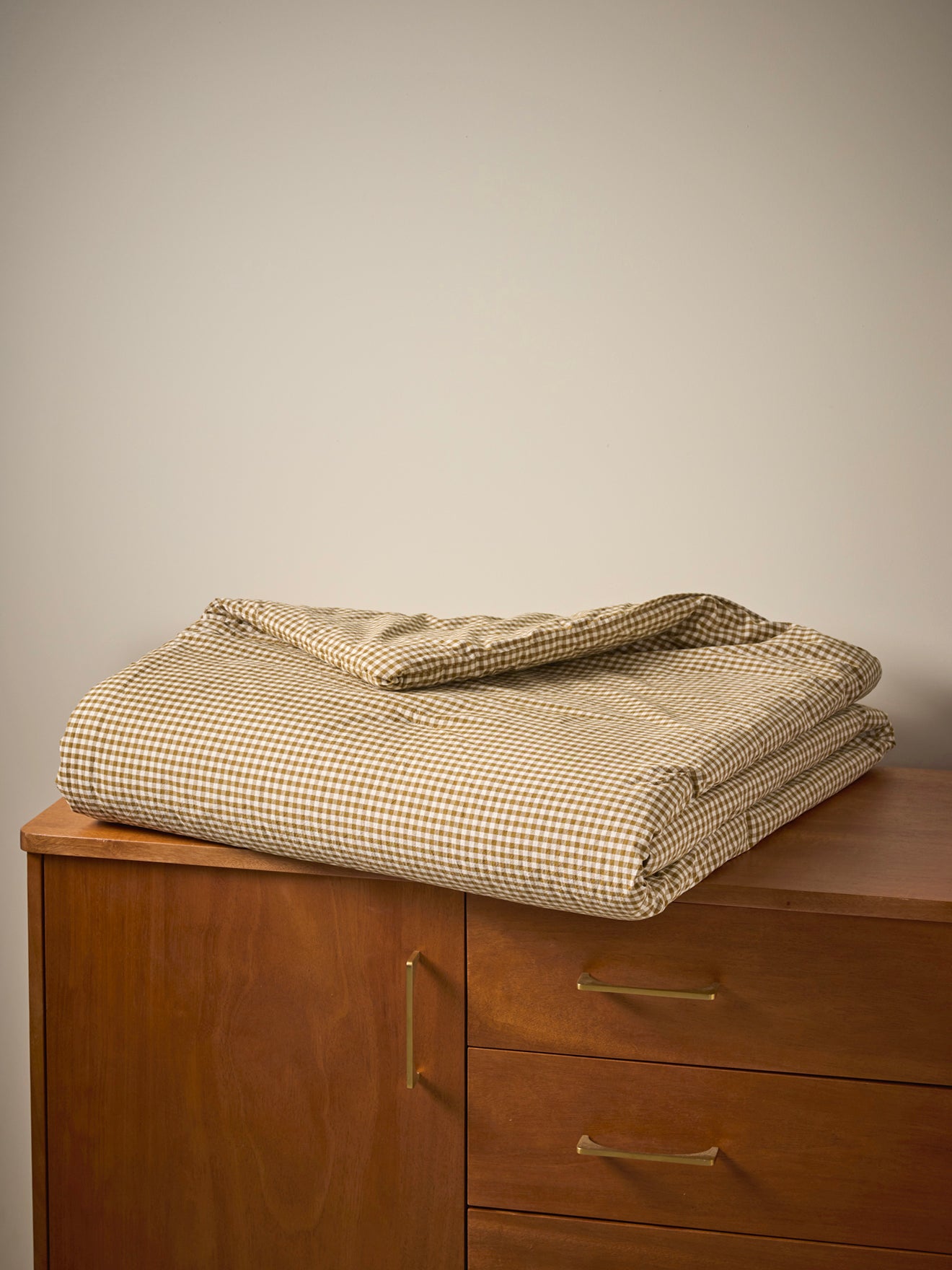 Tagesdecke aus Baumwolle mit Vichy-Karos