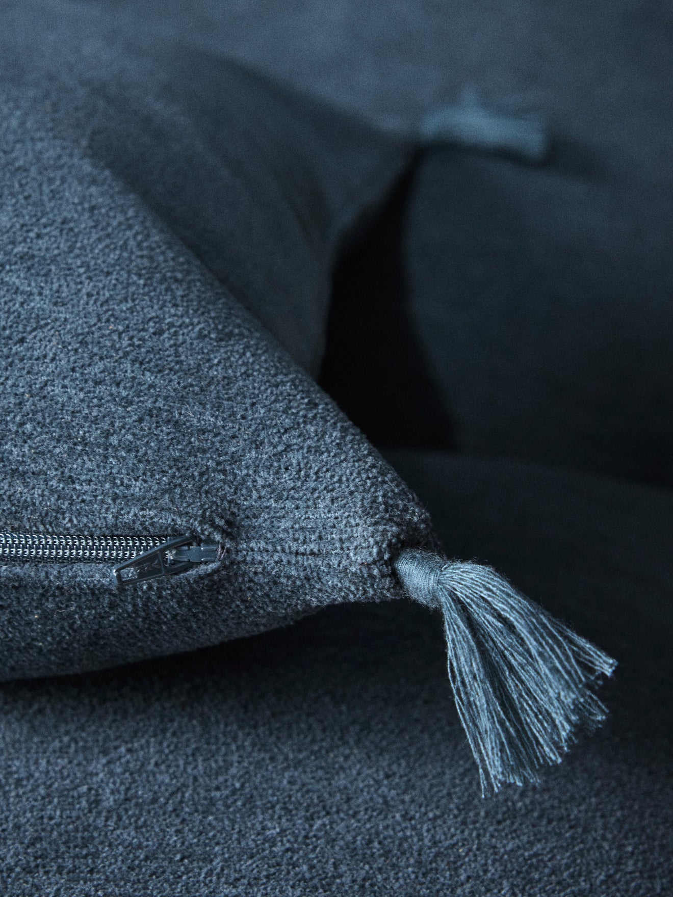 Kissenbezug aus Chenille-Baumwolle