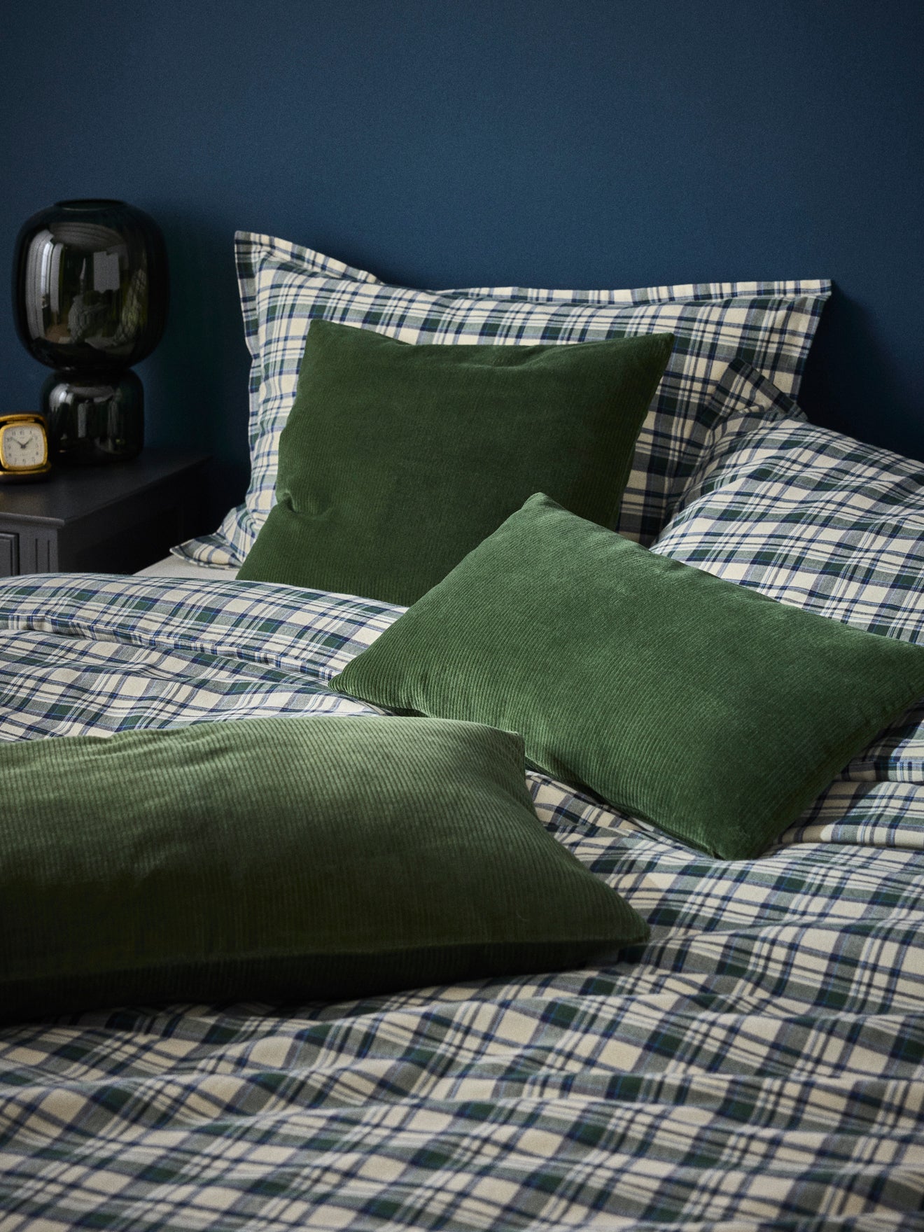 Kissenhülle aus Corduroy