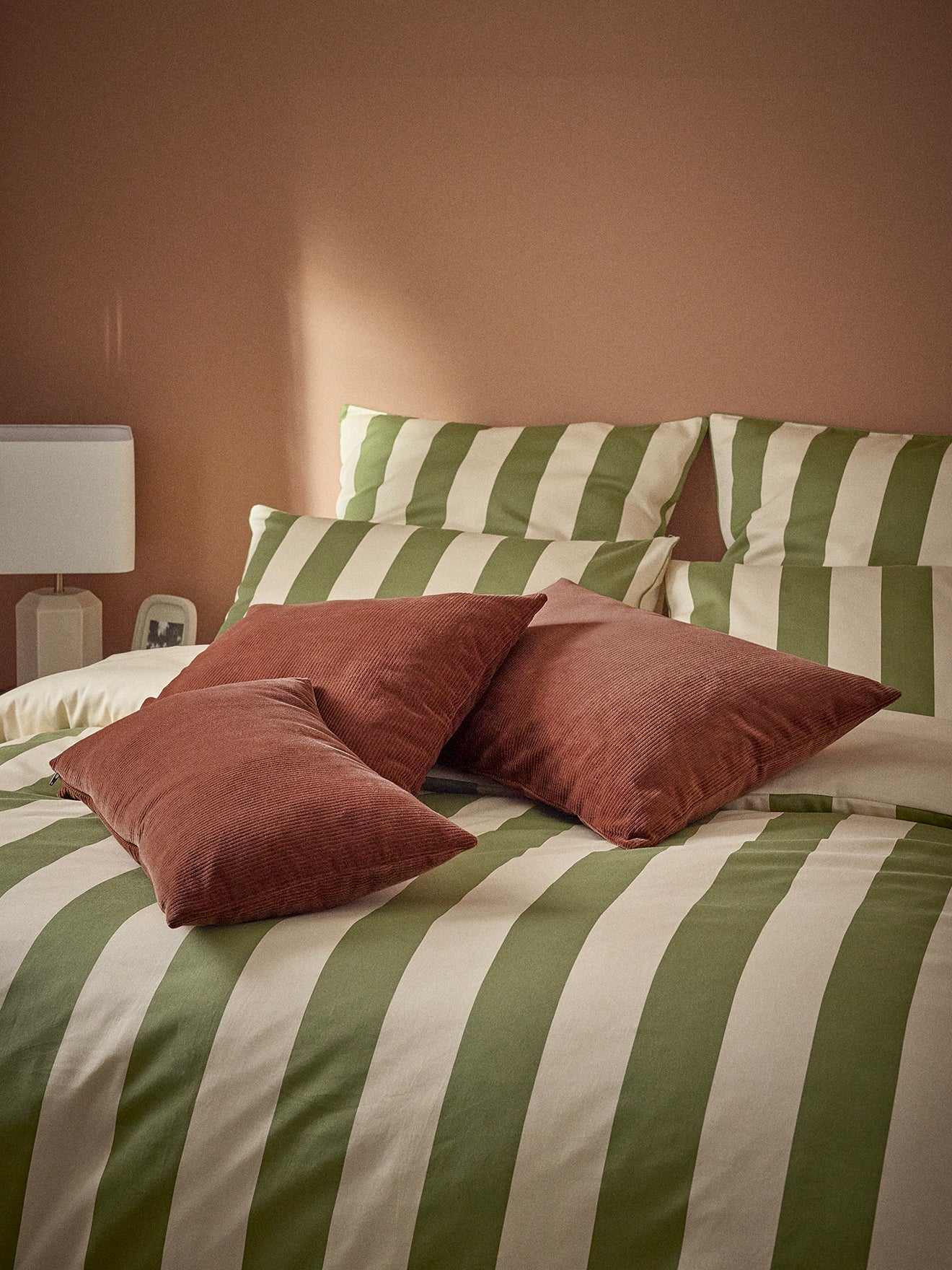 Kissenhülle aus Corduroy