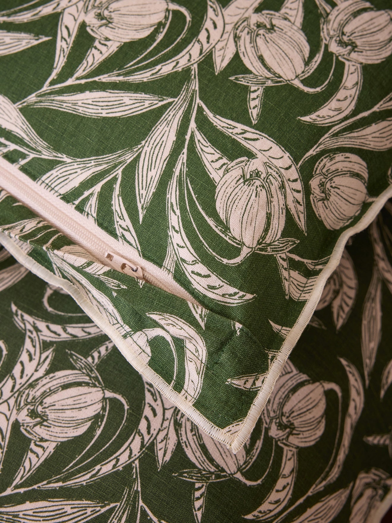Housse de coussin imprimée "Lucie"