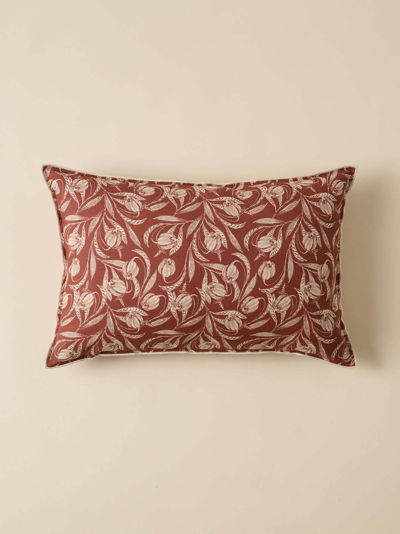 Housse de coussin imprimée "Lucie"