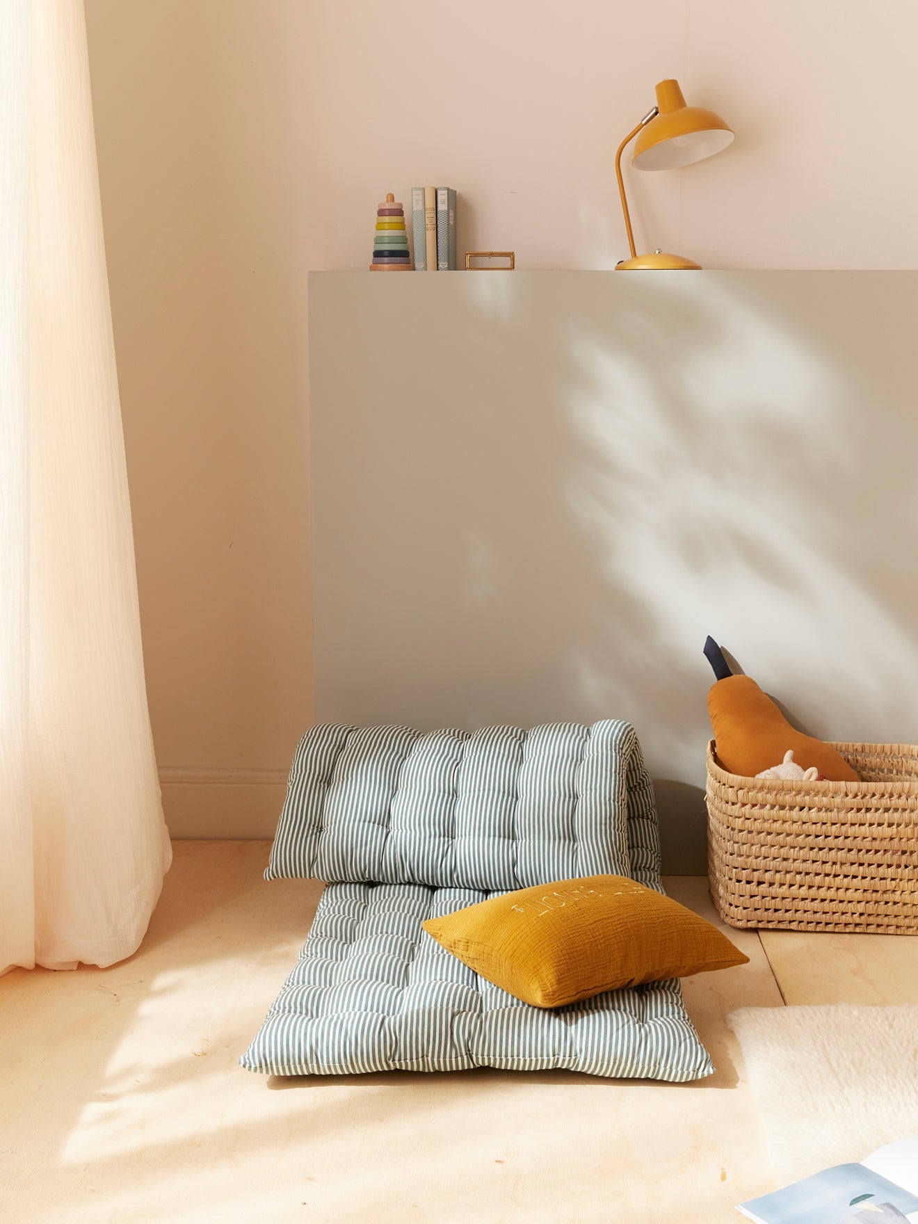 Matelas déco esprit futon