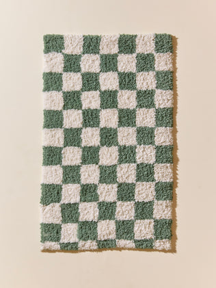 Teppich mit Karos
