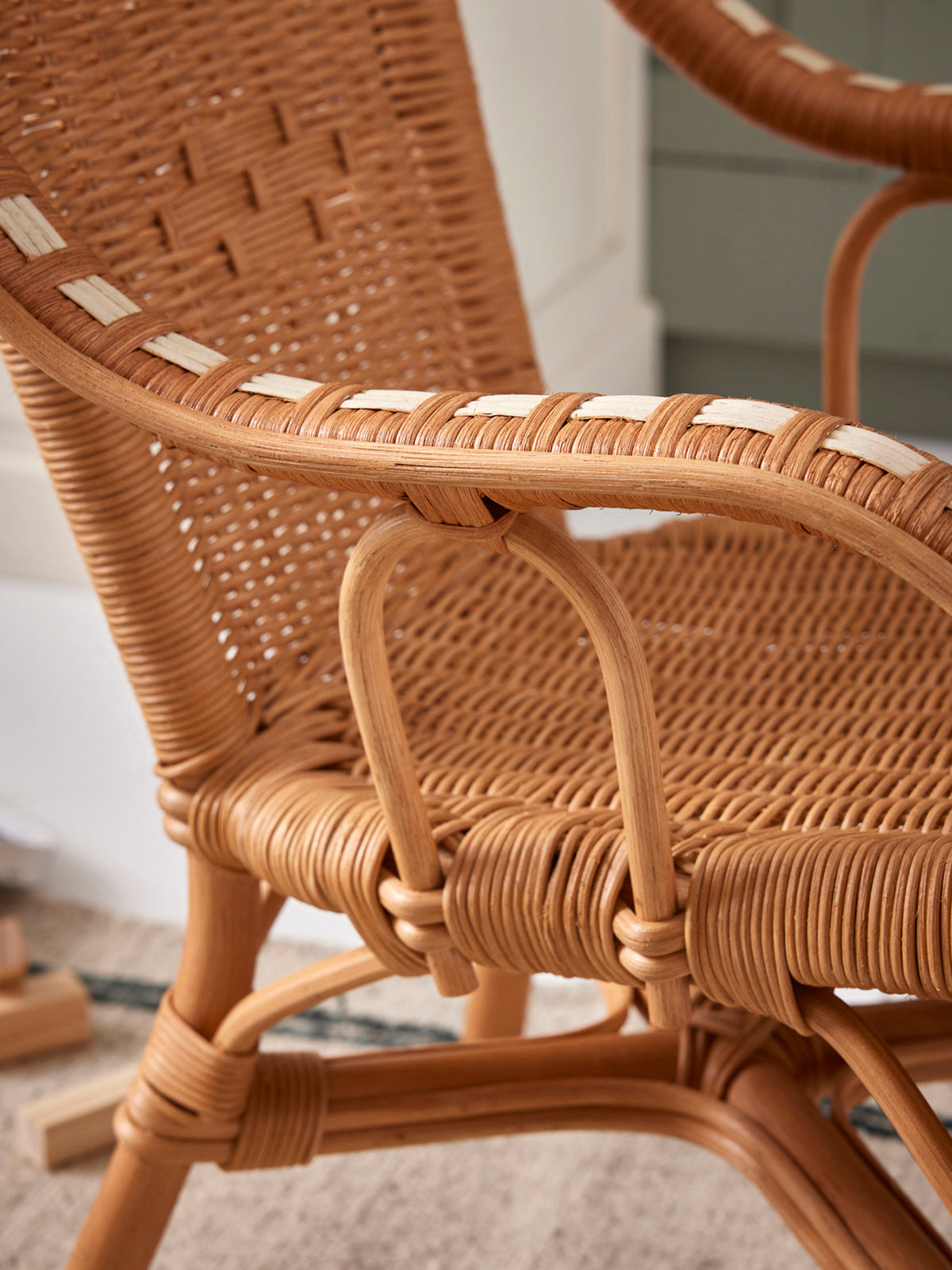 Fauteuil enfant en rotin Marceau