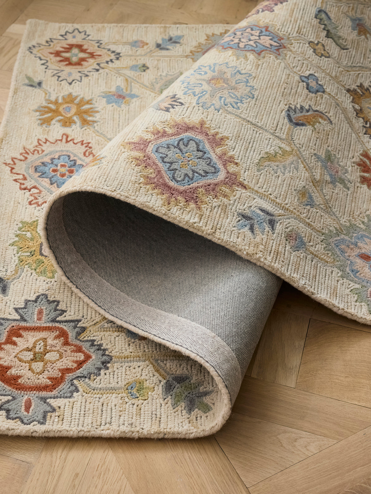 Tapis Hernestine en laine - grand modèle