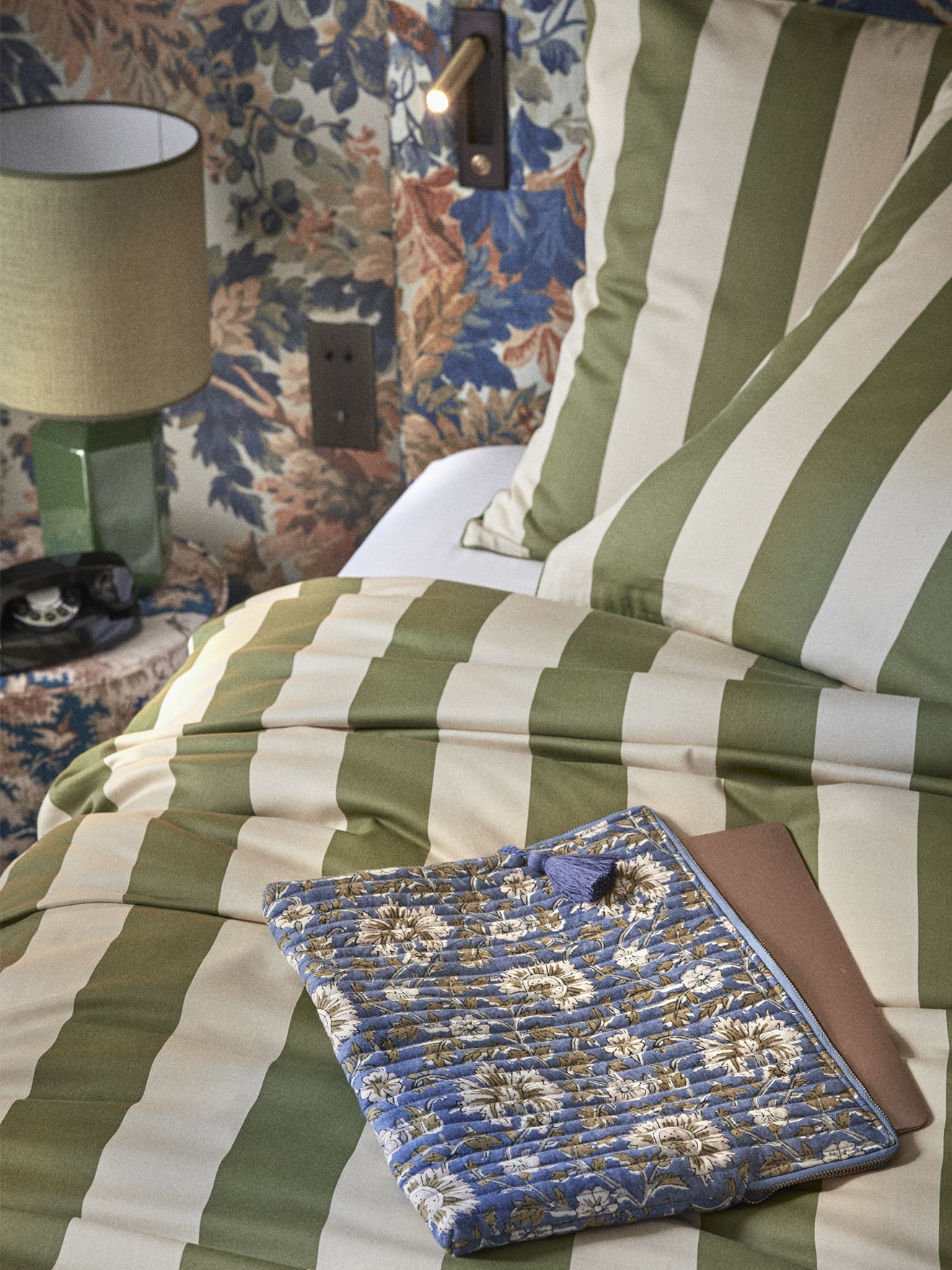 Indisches Stoff-Computerhülle