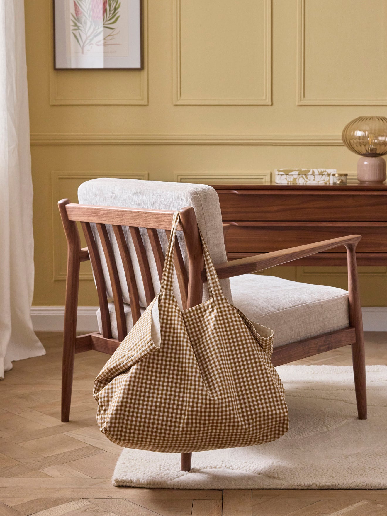 Tragetasche - Vichy-Print