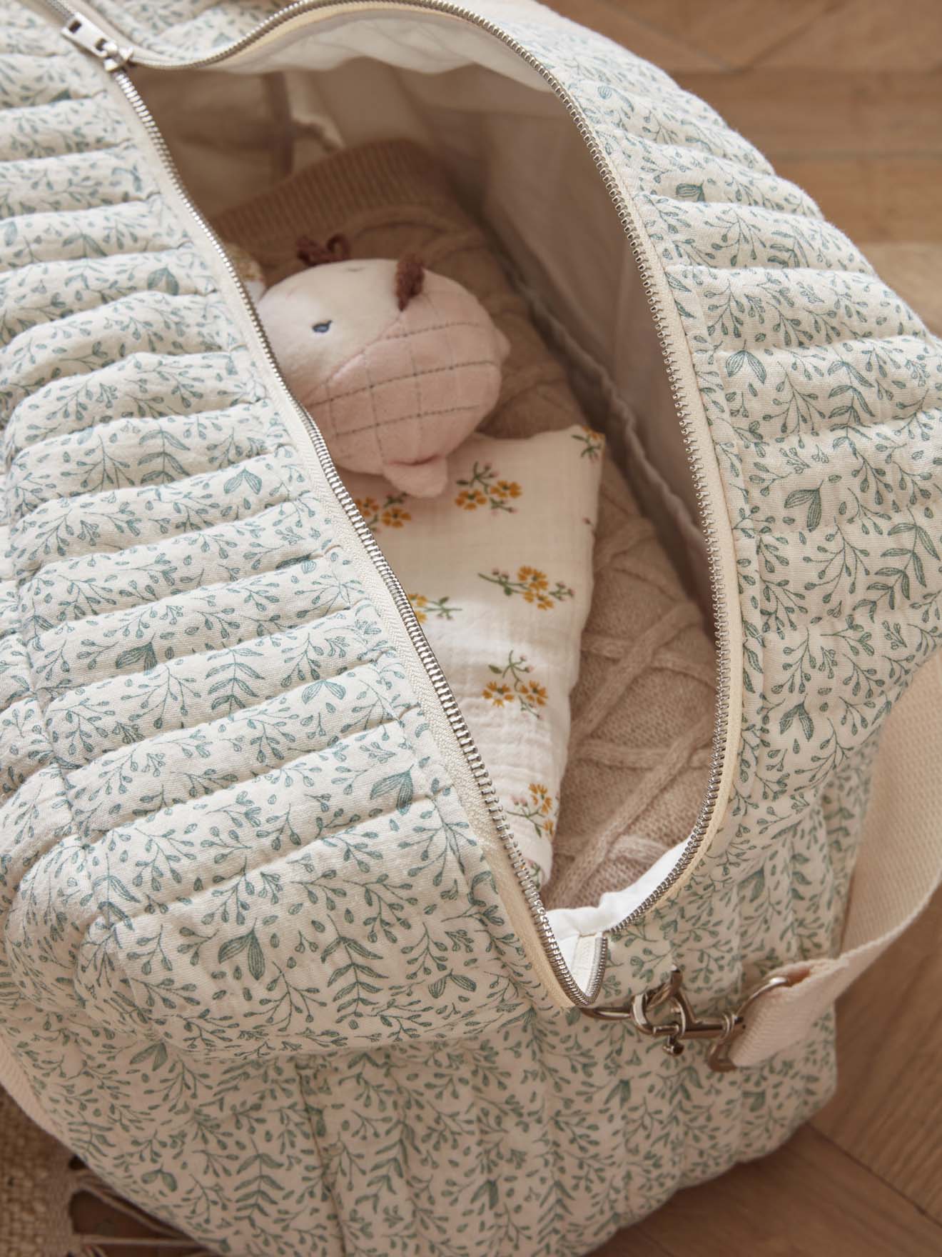 Wickeltasche aus Baumwoll-Gaze