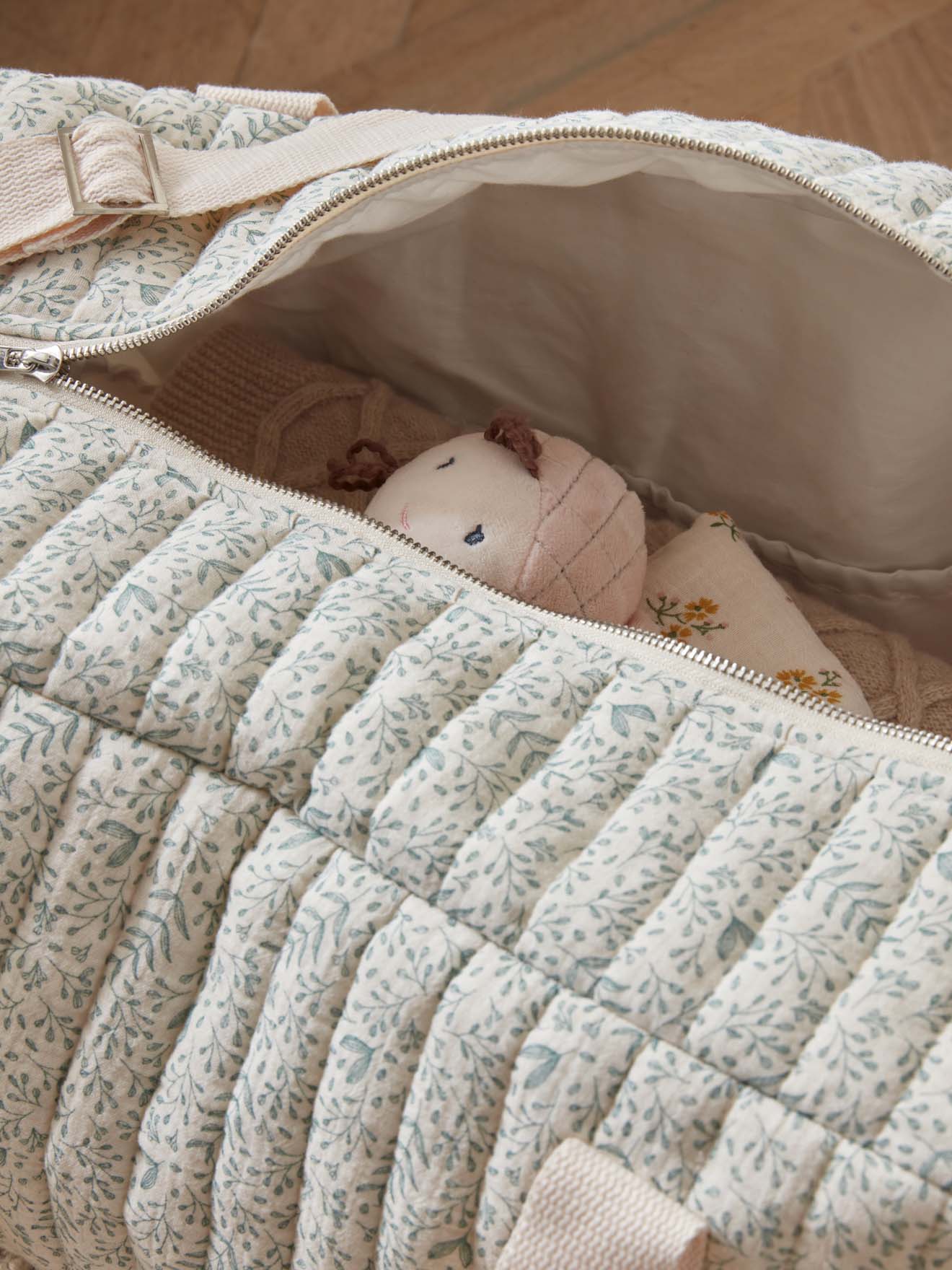 Wickeltasche aus Baumwoll-Gaze