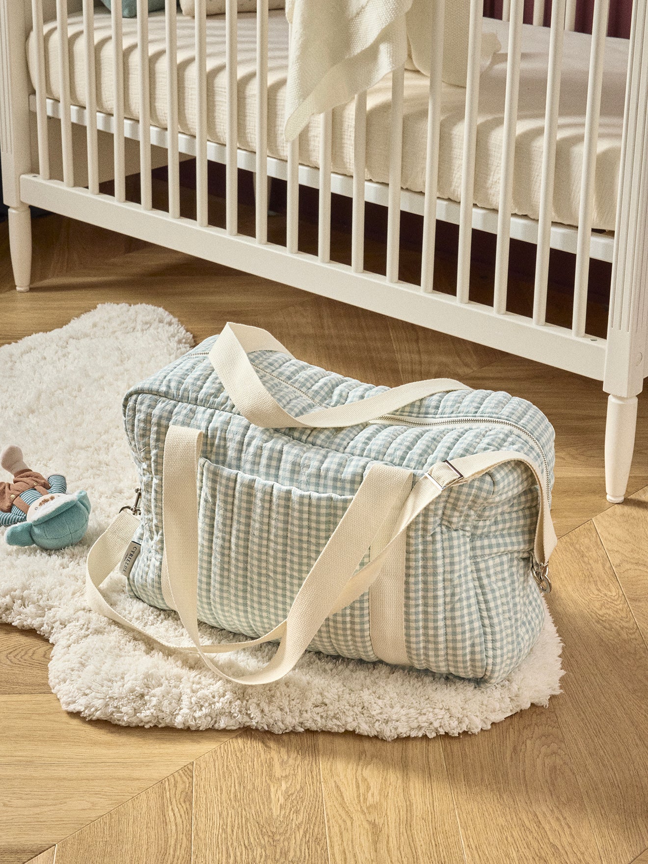 Wickeltasche aus Baumwoll-Gaze